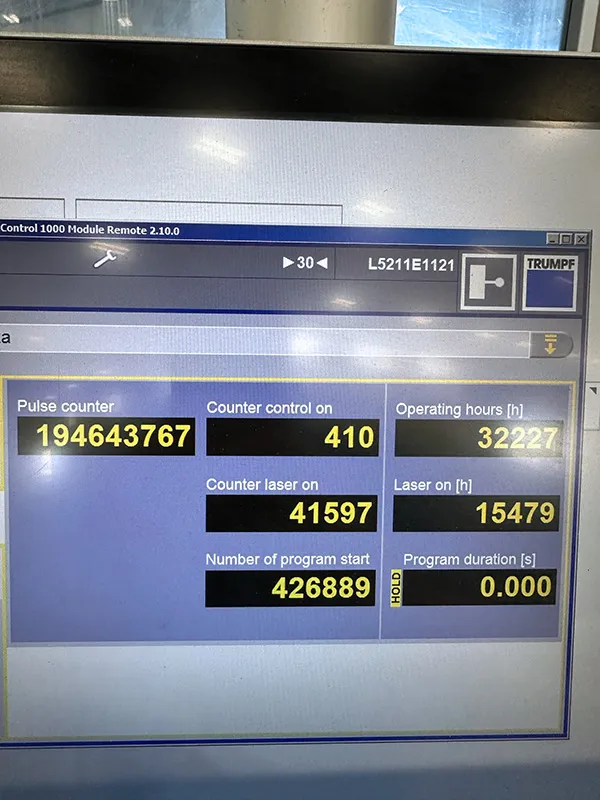 2020 Trumpf 7000 fiber tube laser