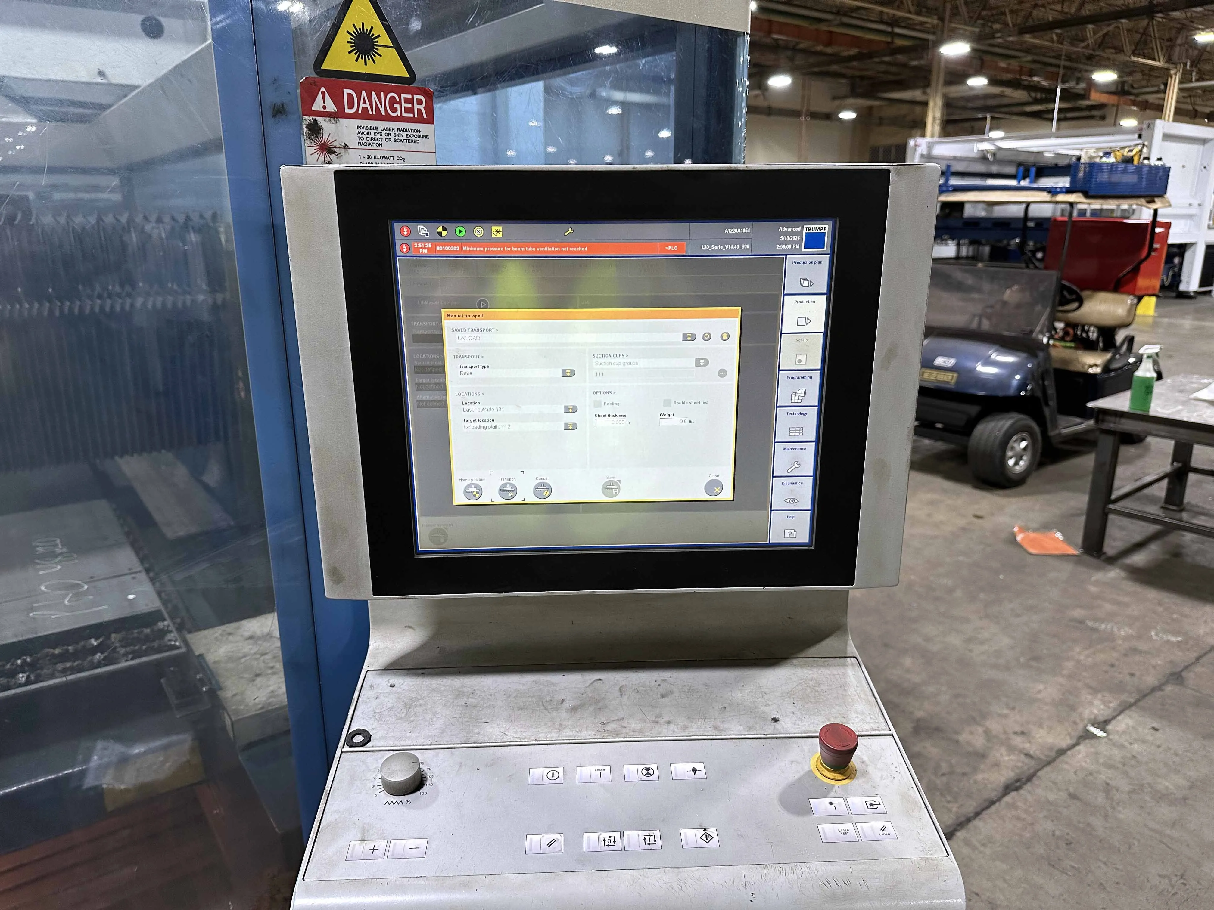 Trumpf Trulaser 3030 5kw 2014 3681372