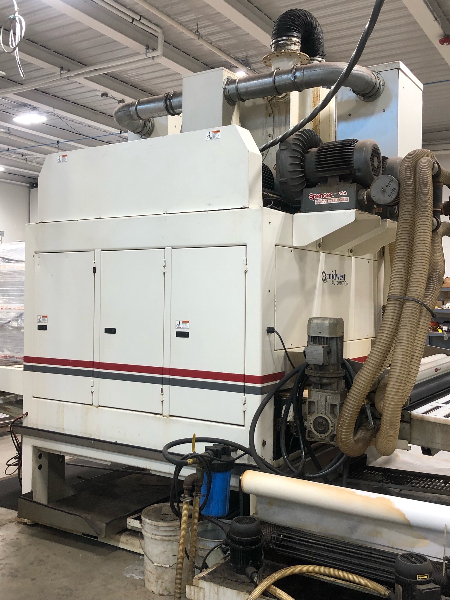 Midwest Automation / TIMESAVERS Belt Grinder 2016