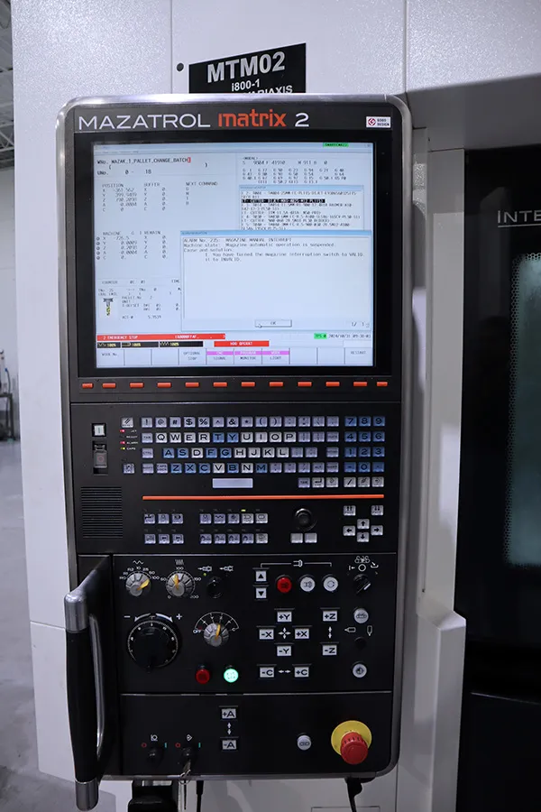 Mazak Variaxis i-800 2012