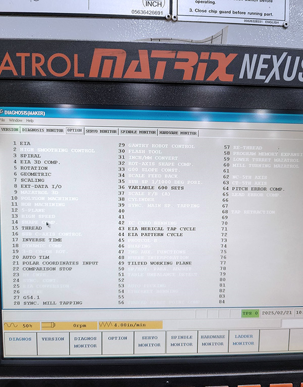 Mazak VCN-510C II 2008