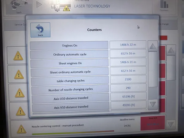 2022 BLM 8kw fiber laser