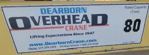 Dearborn 80 ton Crane