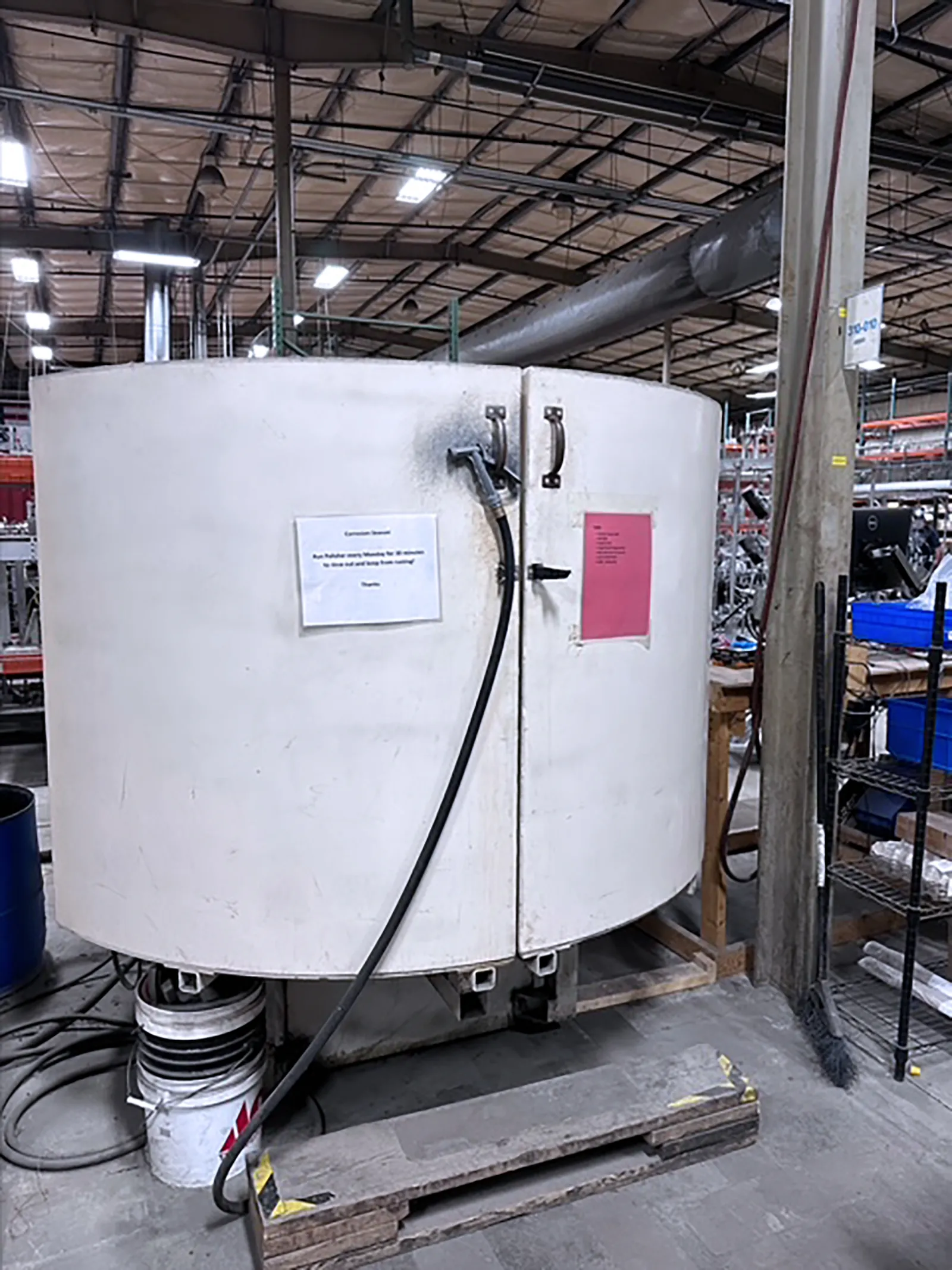 Almco OR-23V Round Bowl Vibratory Finishing Machine_3695289