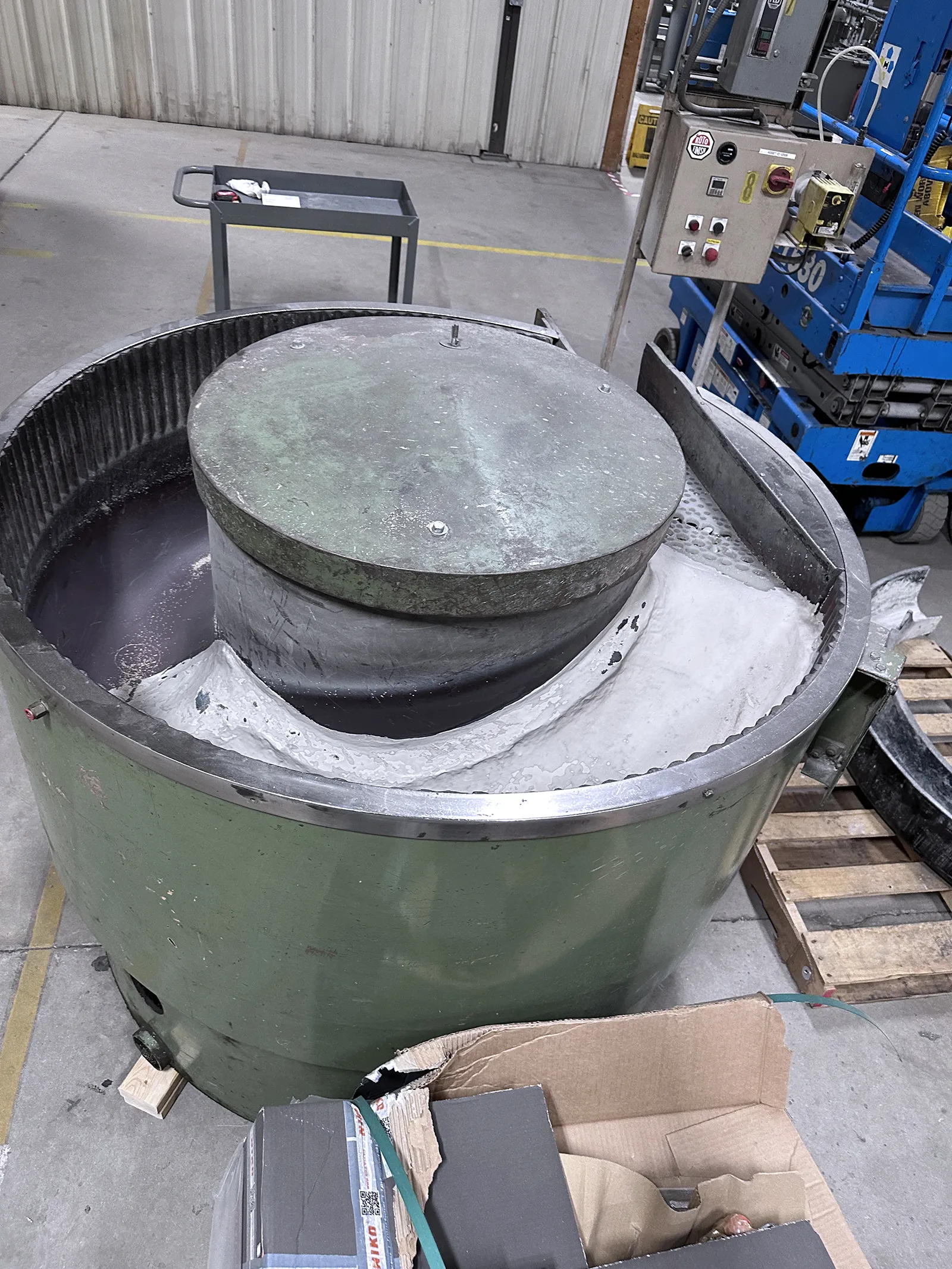 12 Cubic Foot Rosemont Vibratory Cobb Dryer