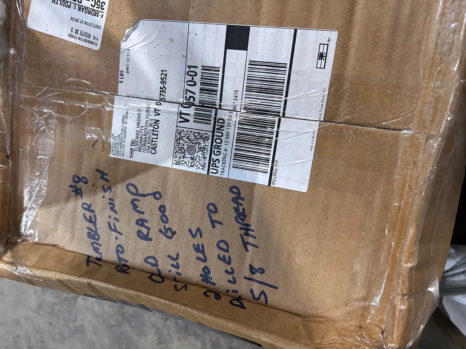Hammond 10 Cubic Foot Roto-Finish ER-1011C Vibratory Finishing Machine_3695292