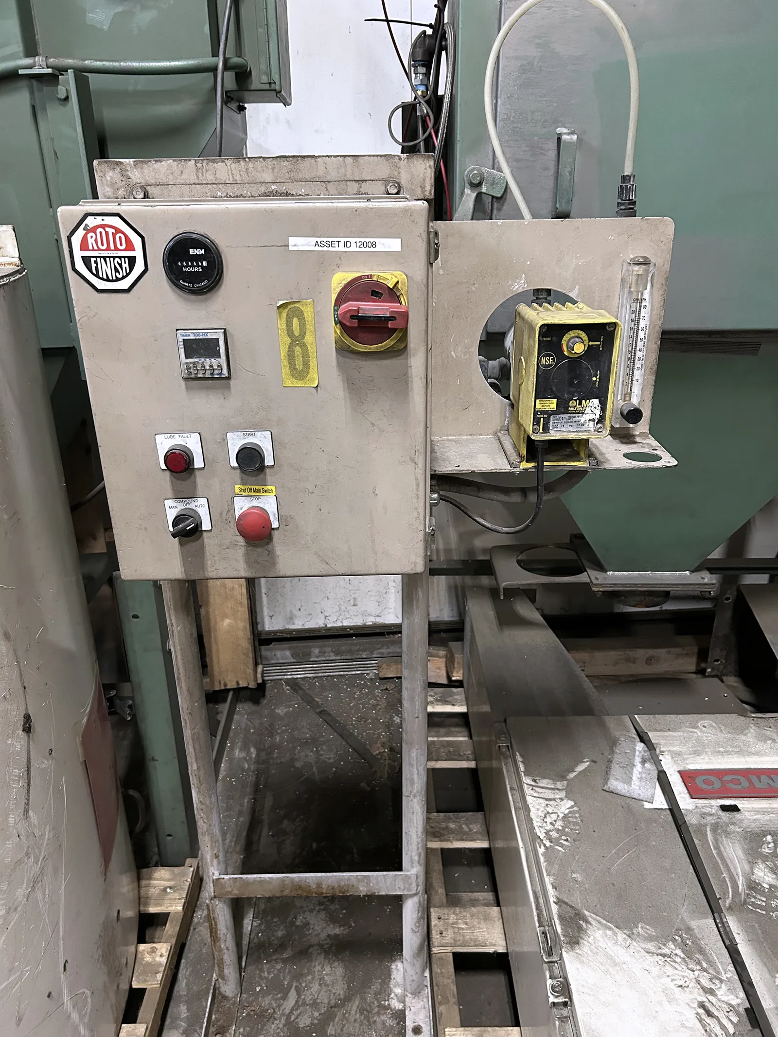 Hammond 10 Cubic Foot Roto-Finish ER-1011C Vibratory Finishing Machine_3695292