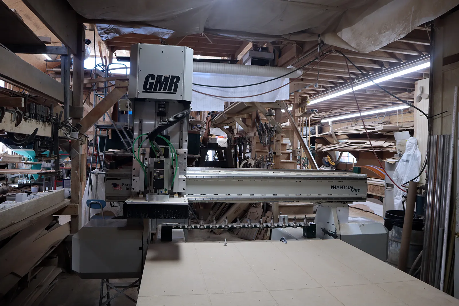 2012 GMR Phontom One CNc Router, 5' x 12' w/ ATC_3650363