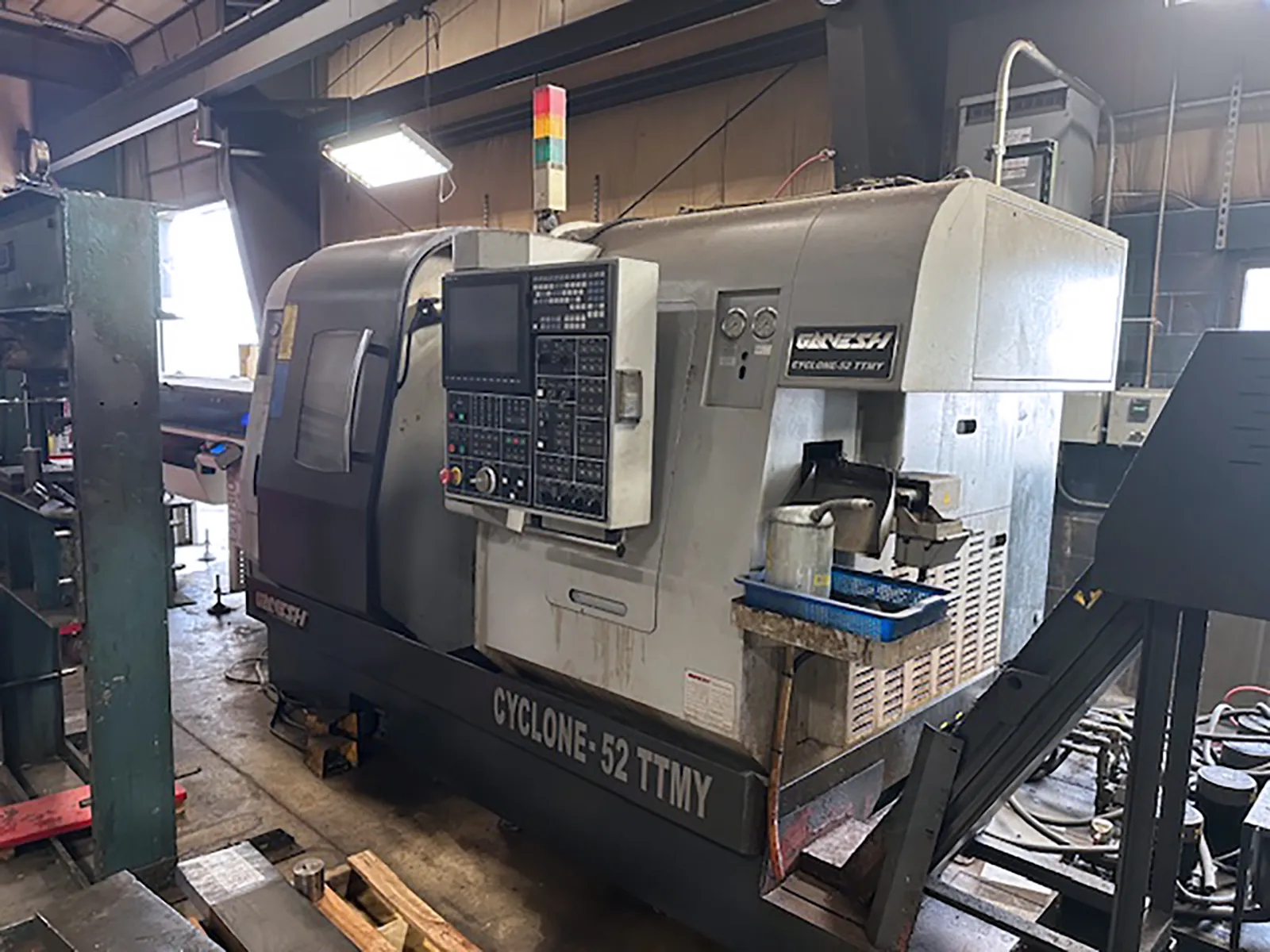 Ganesh Cyclone-52 TTMY 8-Axis CNC Lathe 2014_3710156