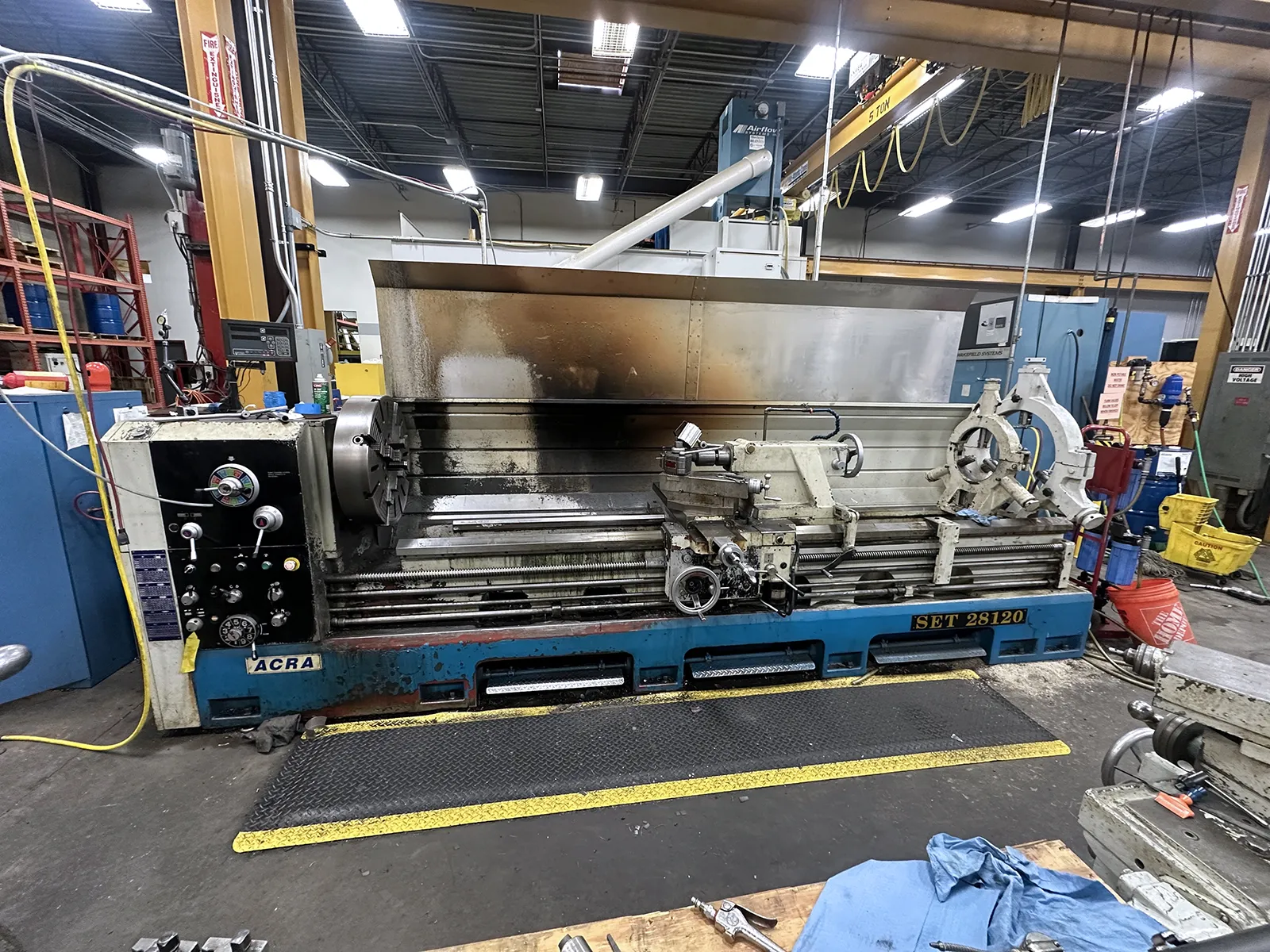 Acra 28120 SET 28 X 120 Engine Lathe_3710263