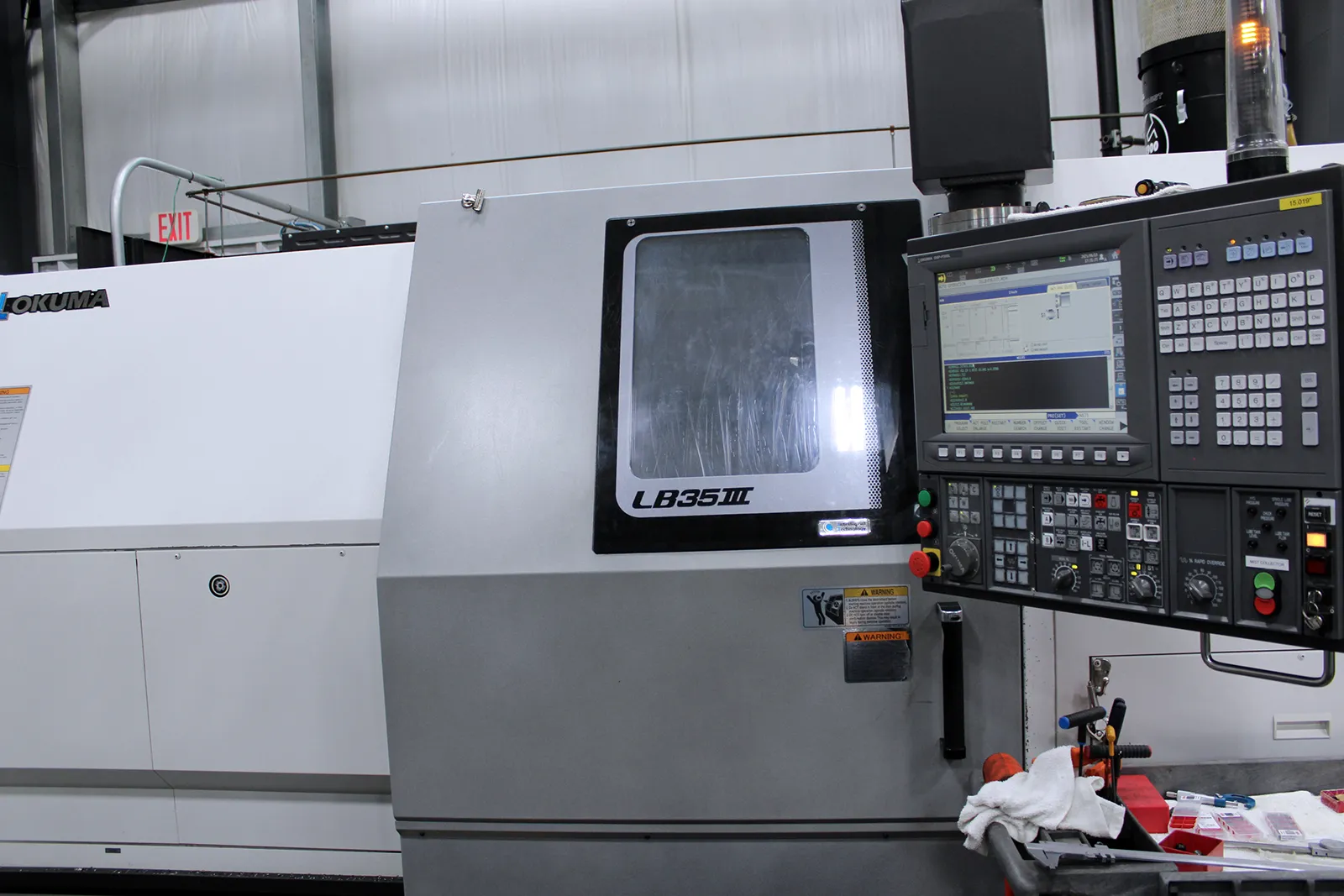 Okuma LB35 III 850 CNC Turning Center 2016_3711502