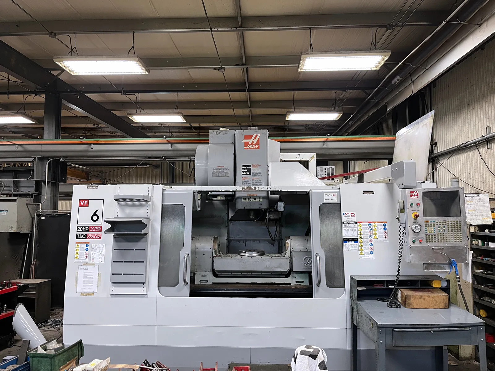 Haas VF-6/40 2006 – TR310 Dual-Axis Trunnion Rotary Table_3711893