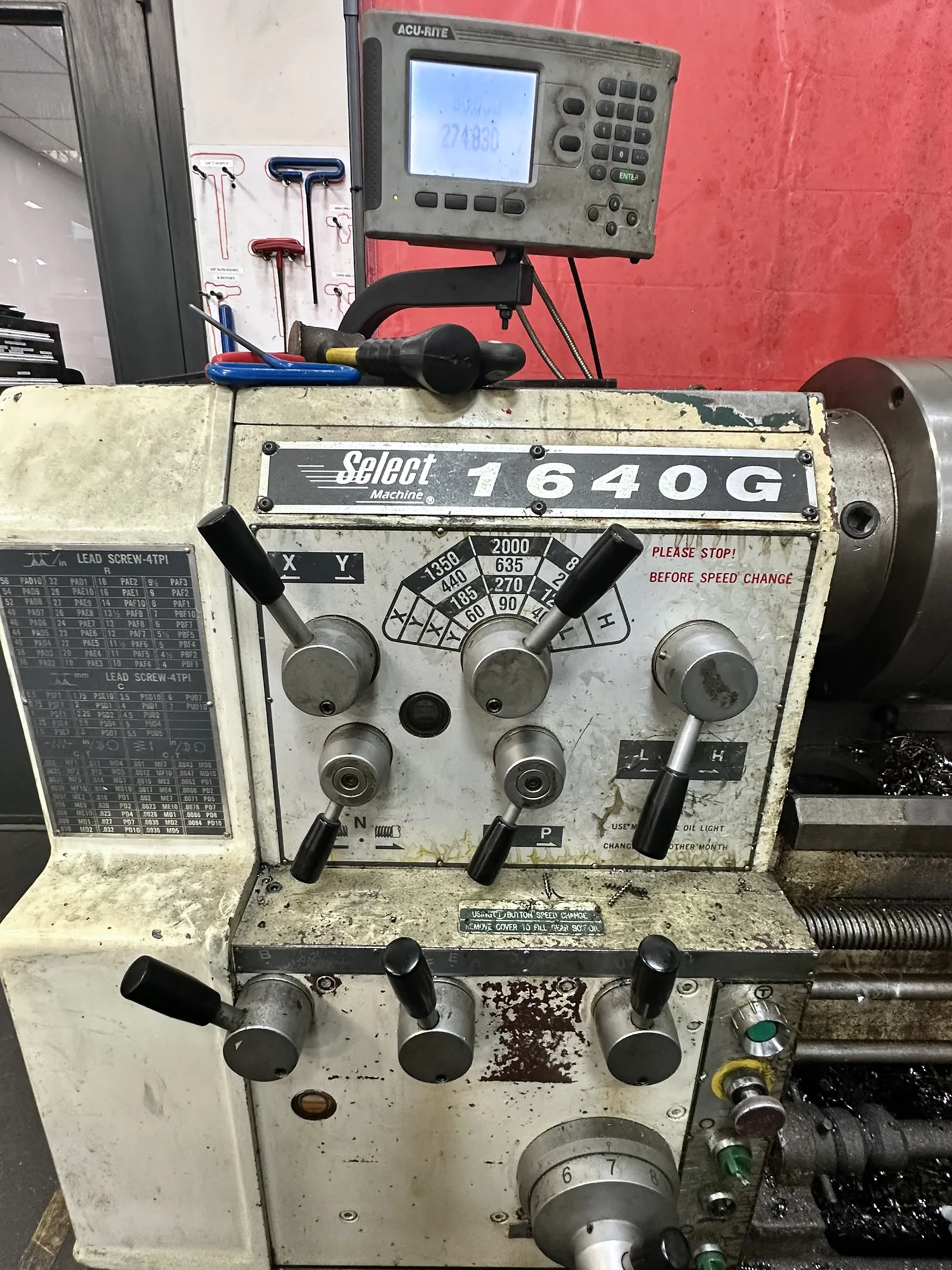 Select 1640G Engine Lathe (1996)_3711875
