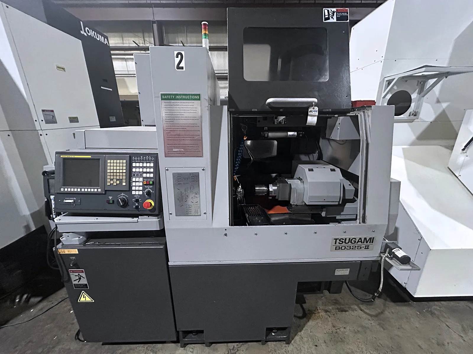 Used Tsugami B0325-II Swiss Lathe