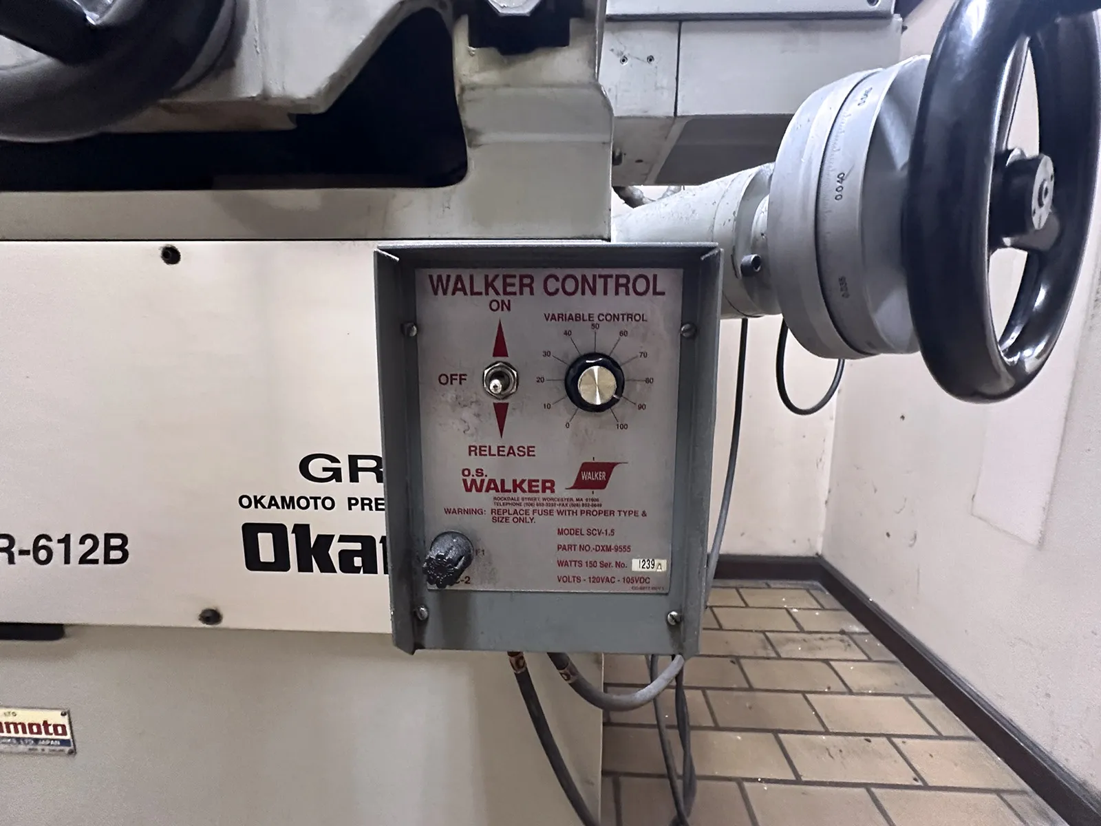 Okamoto Linear 6.12B Surface Grinder_3717035