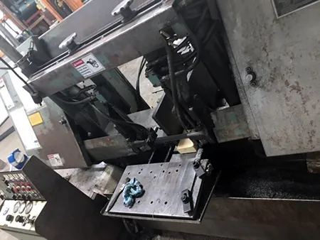 W.F. Wells Horizontal Automatic Band Saw, F1620_3642351