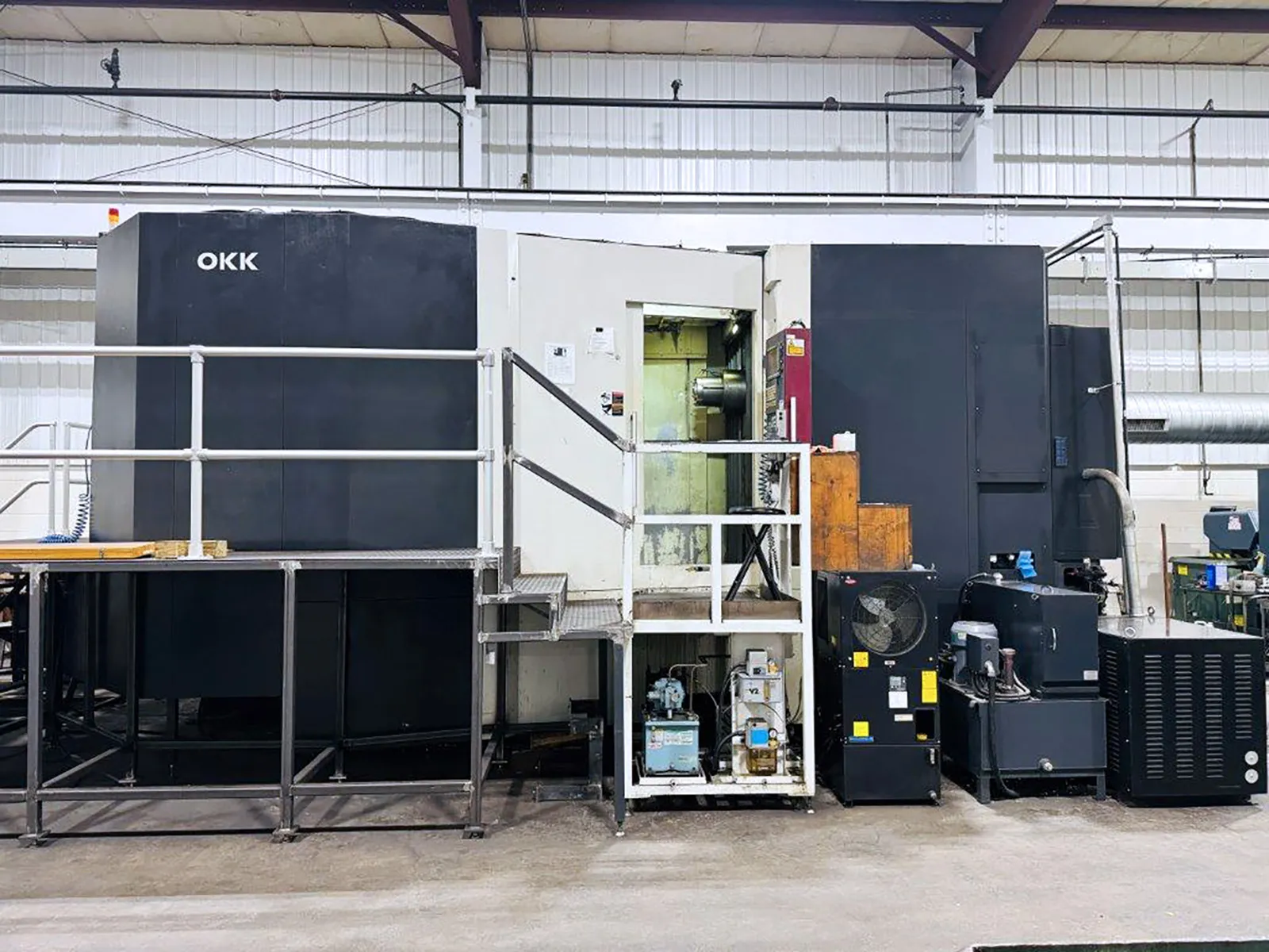 OKK HM-1250S CNC 4-Axis Horizontal Machining Center_3726799