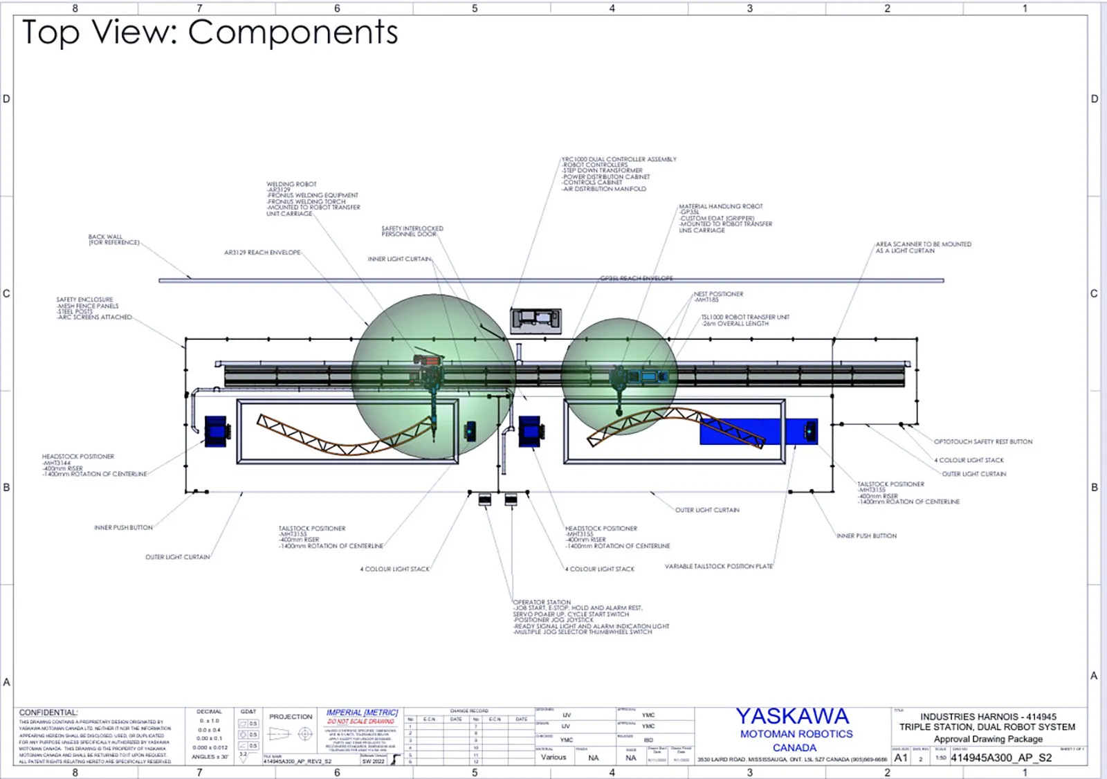 Yaskawa 70ft Dual Robot Weld Cell_3728667