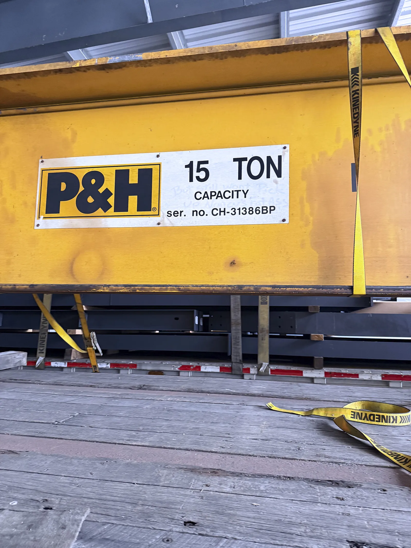 P&H 15 Ton Overhead Bridge Crane_3727567