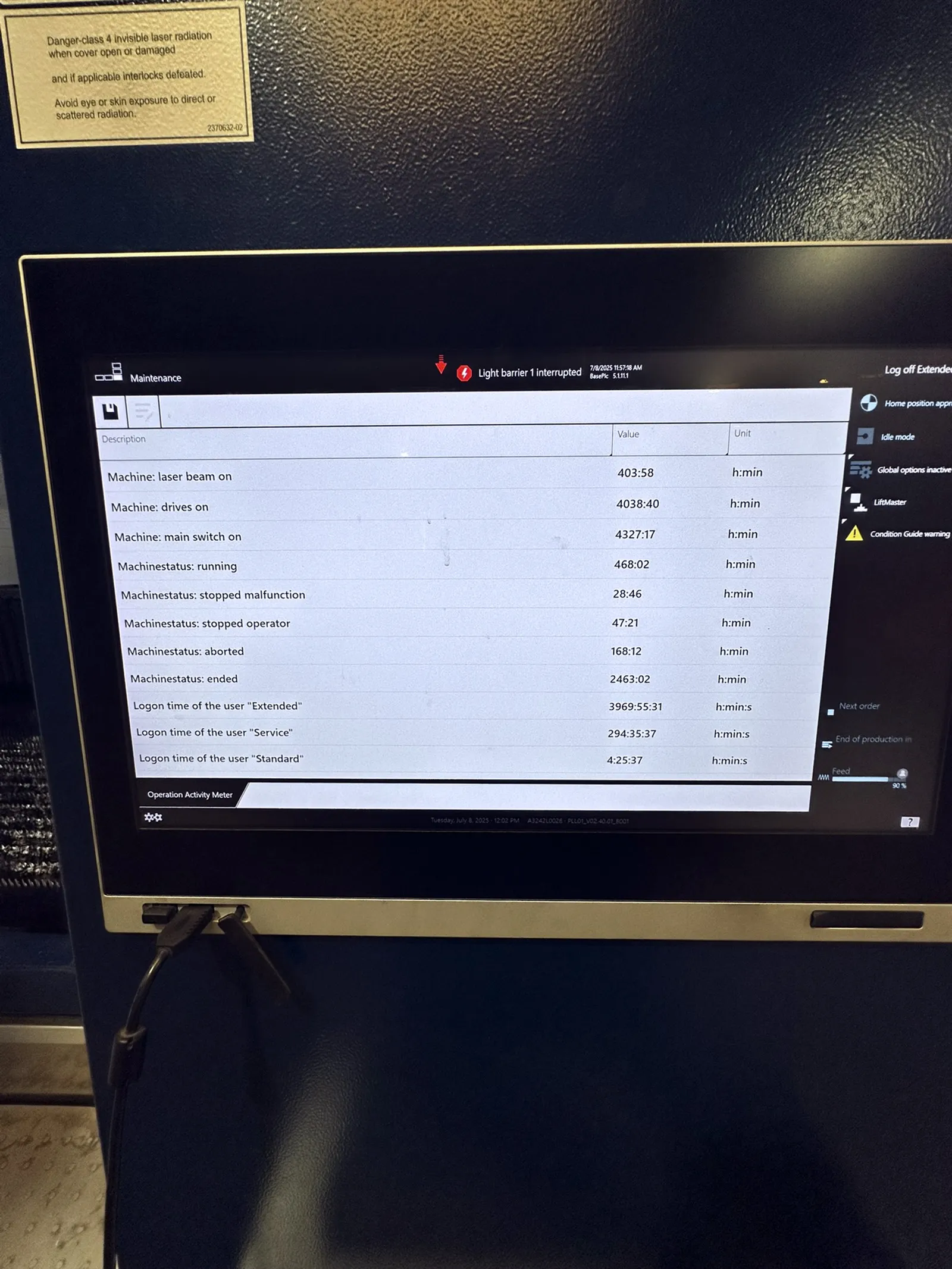 Trumpf TruLaser 3040 10Kw Fiber Laser_3735426