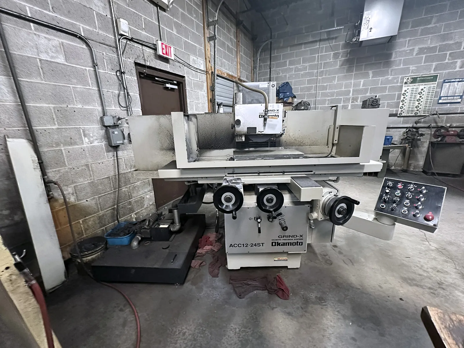 Okamoto Model ACC12-24ST Hydraulic Surface Grinder_3736773