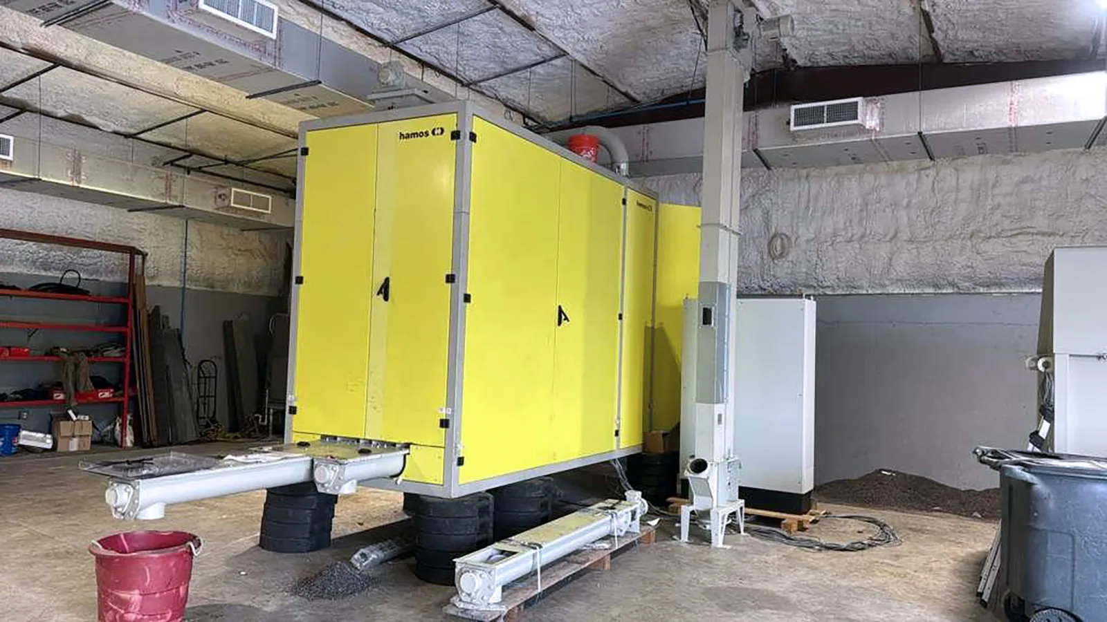 2024 Hamos KWS 2522‑2 Corona Electrostatic Separator – Full Line with Silo, Elevator & Dust System_3738500