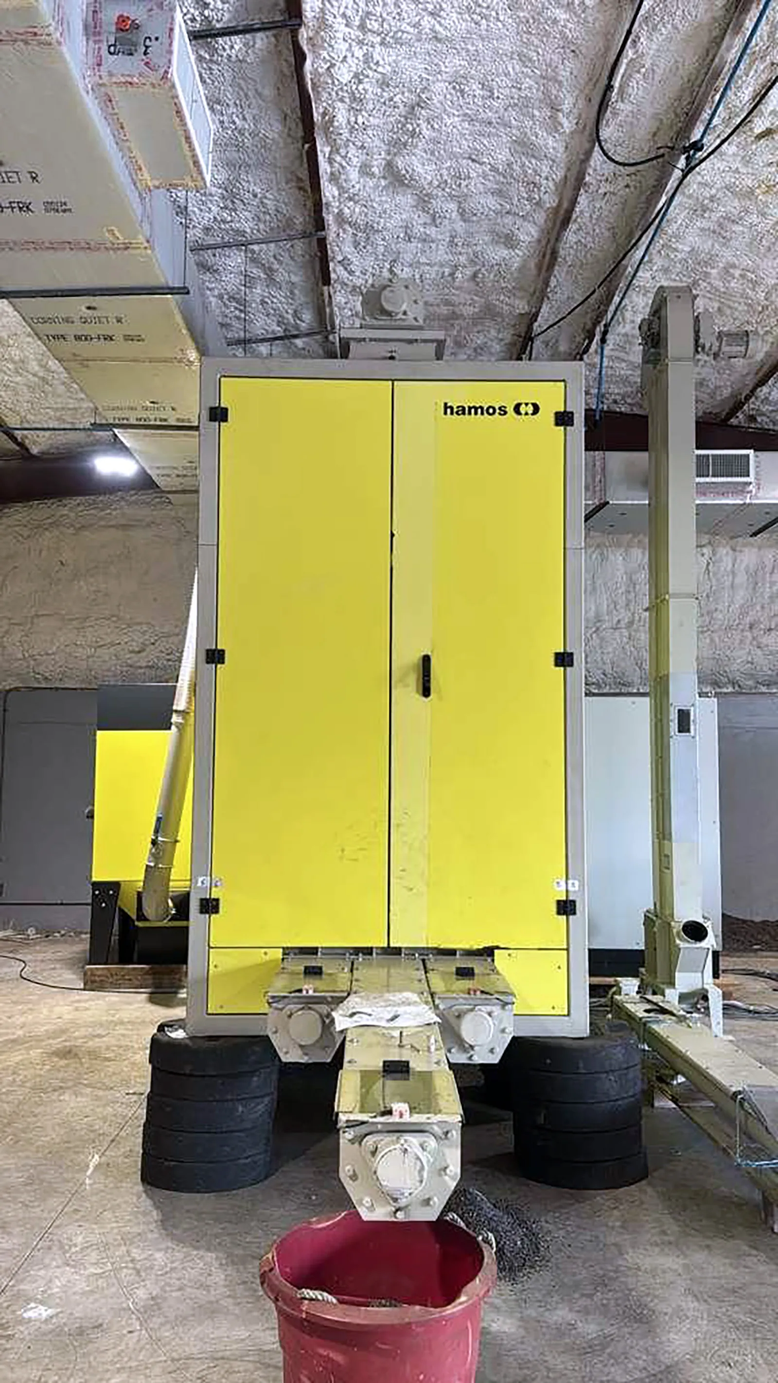2024 Hamos KWS 2522‑2 Corona Electrostatic Separator – Full Line with Silo, Elevator & Dust System_3738500