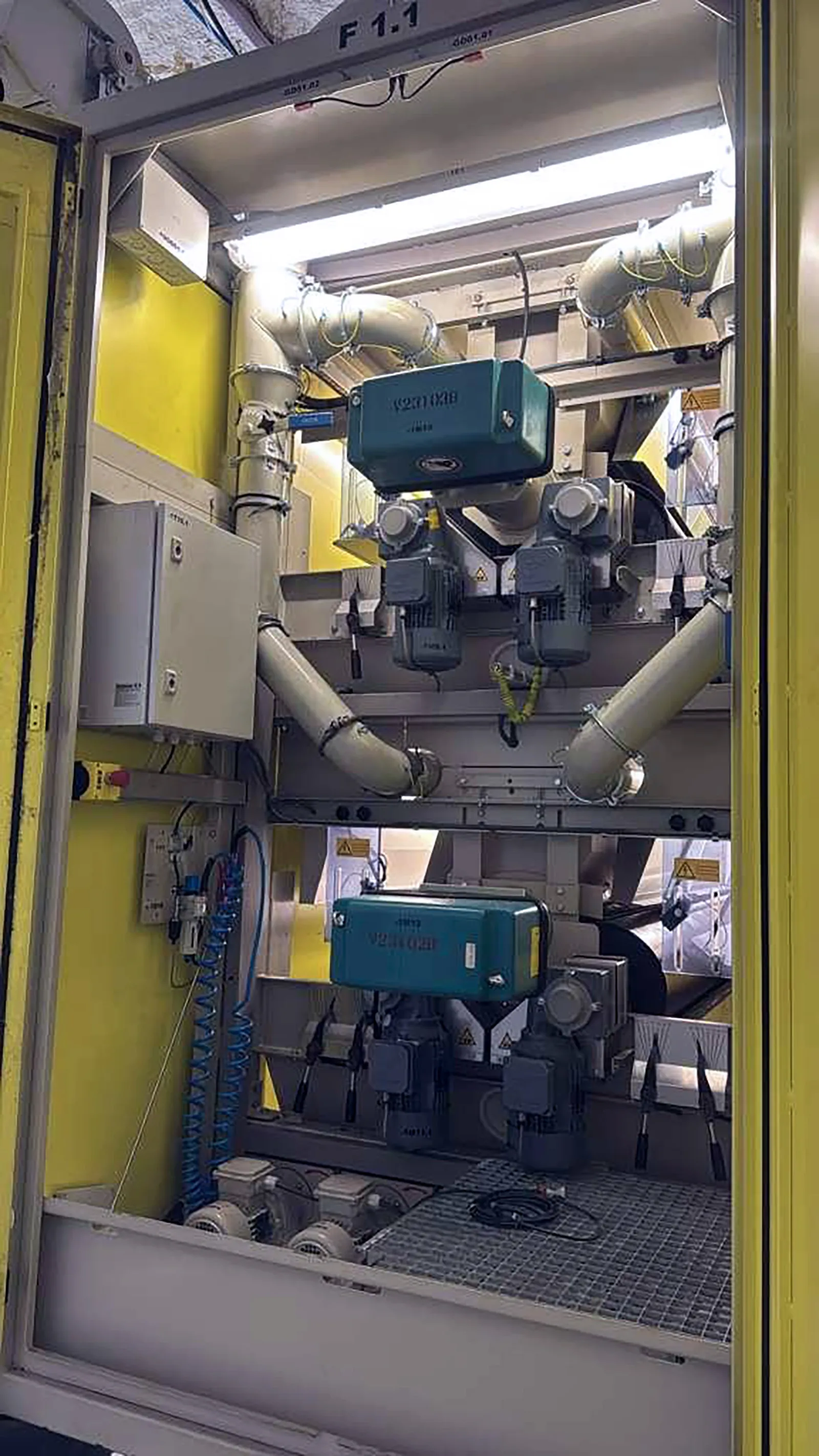 2024 Hamos KWS 2522‑2 Corona Electrostatic Separator – Full Line with Silo, Elevator & Dust System_3738500