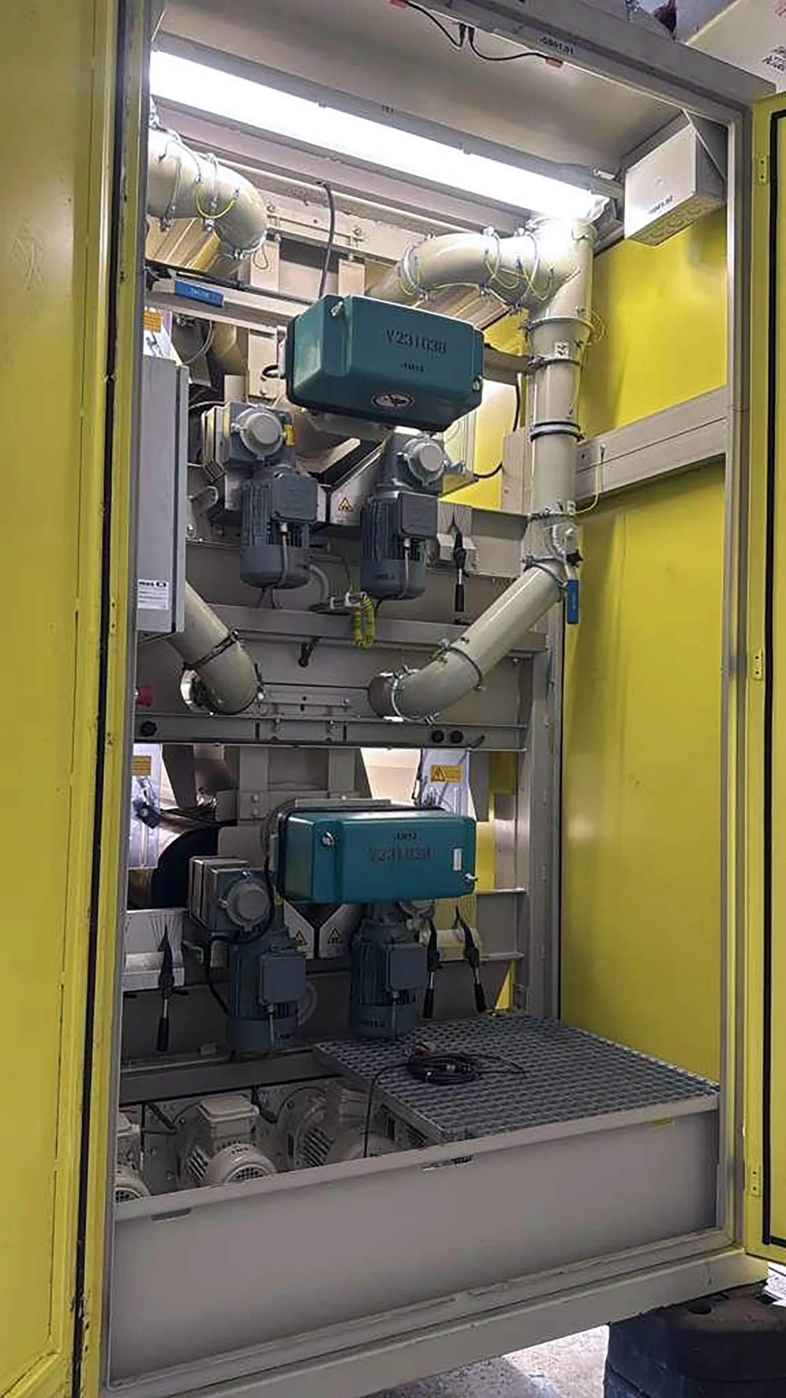 2024 Hamos KWS 2522‑2 Corona Electrostatic Separator – Full Line with Silo, Elevator & Dust System_3738500