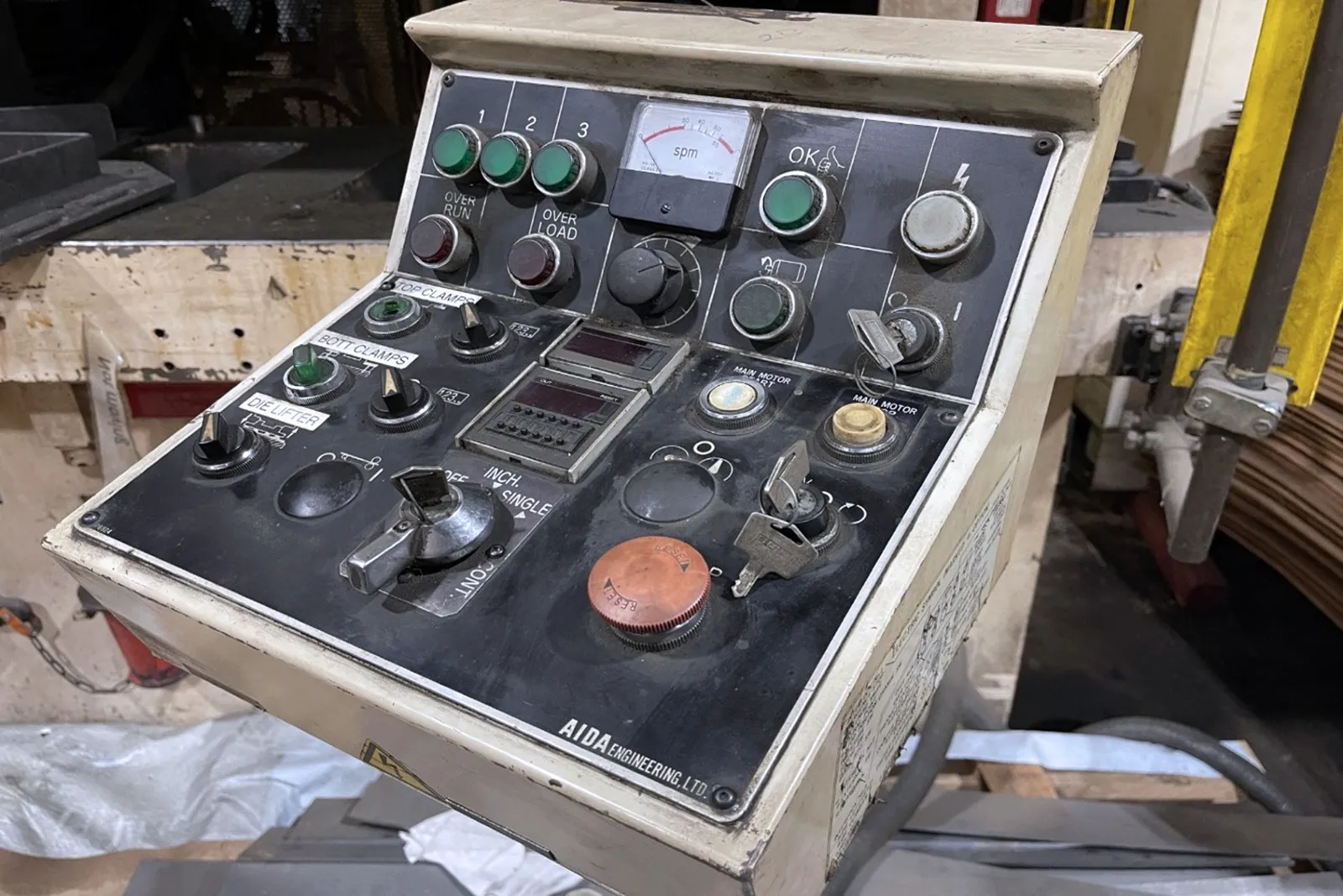 AIDA NC2‑160 (2) 176 Ton Straight Side Stamping Press_3732720