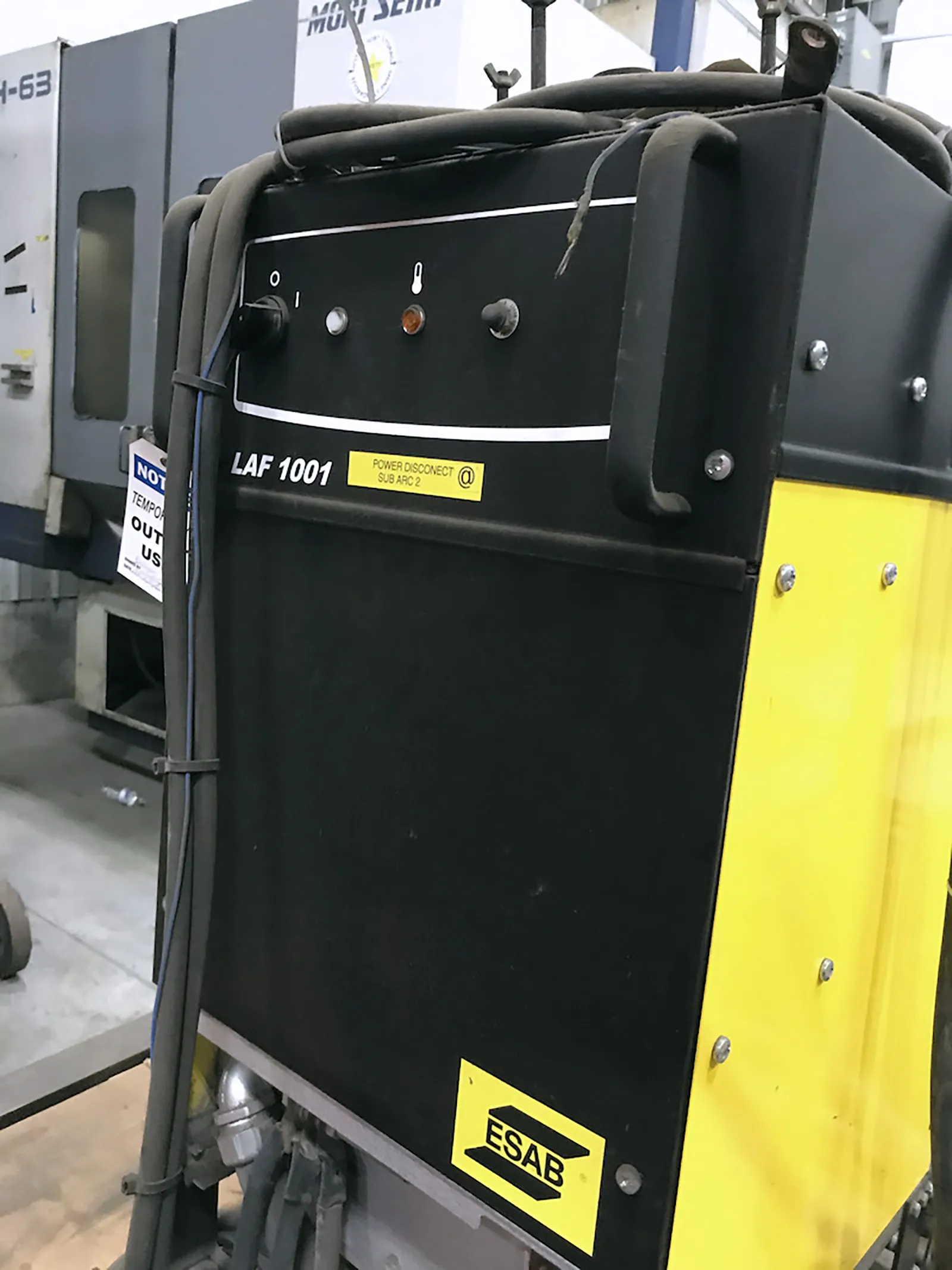 ESAB CaB22-VLS-TC Sub Arc Welding System 2014