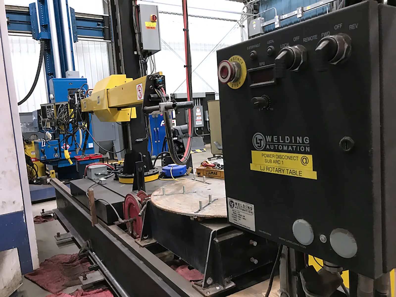ESAB CaB22-VLS-TC Sub Arc Welding System 2014