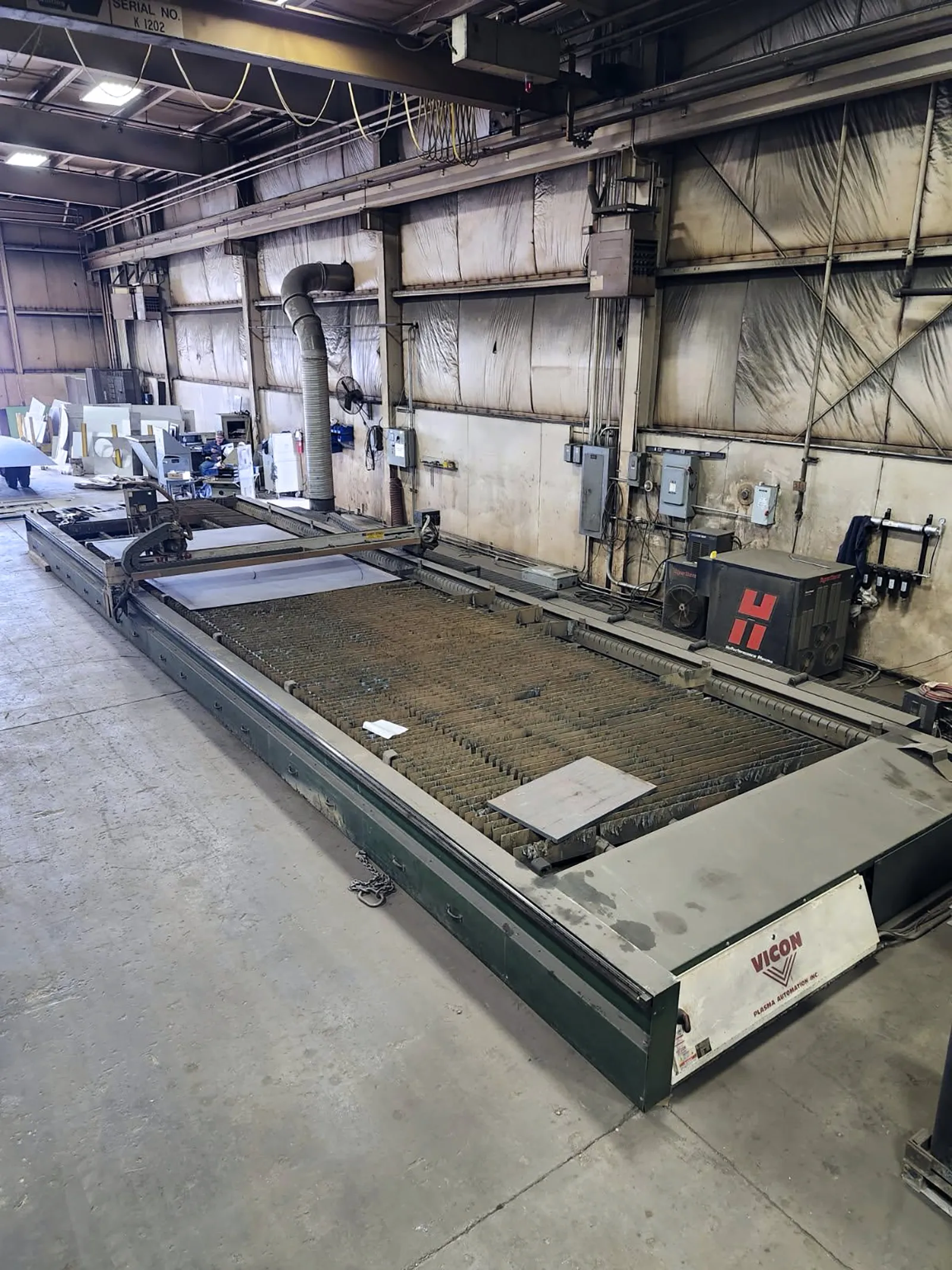 VICON MONARCH 10' × 40' CNC PLASMA TABLE_3747908