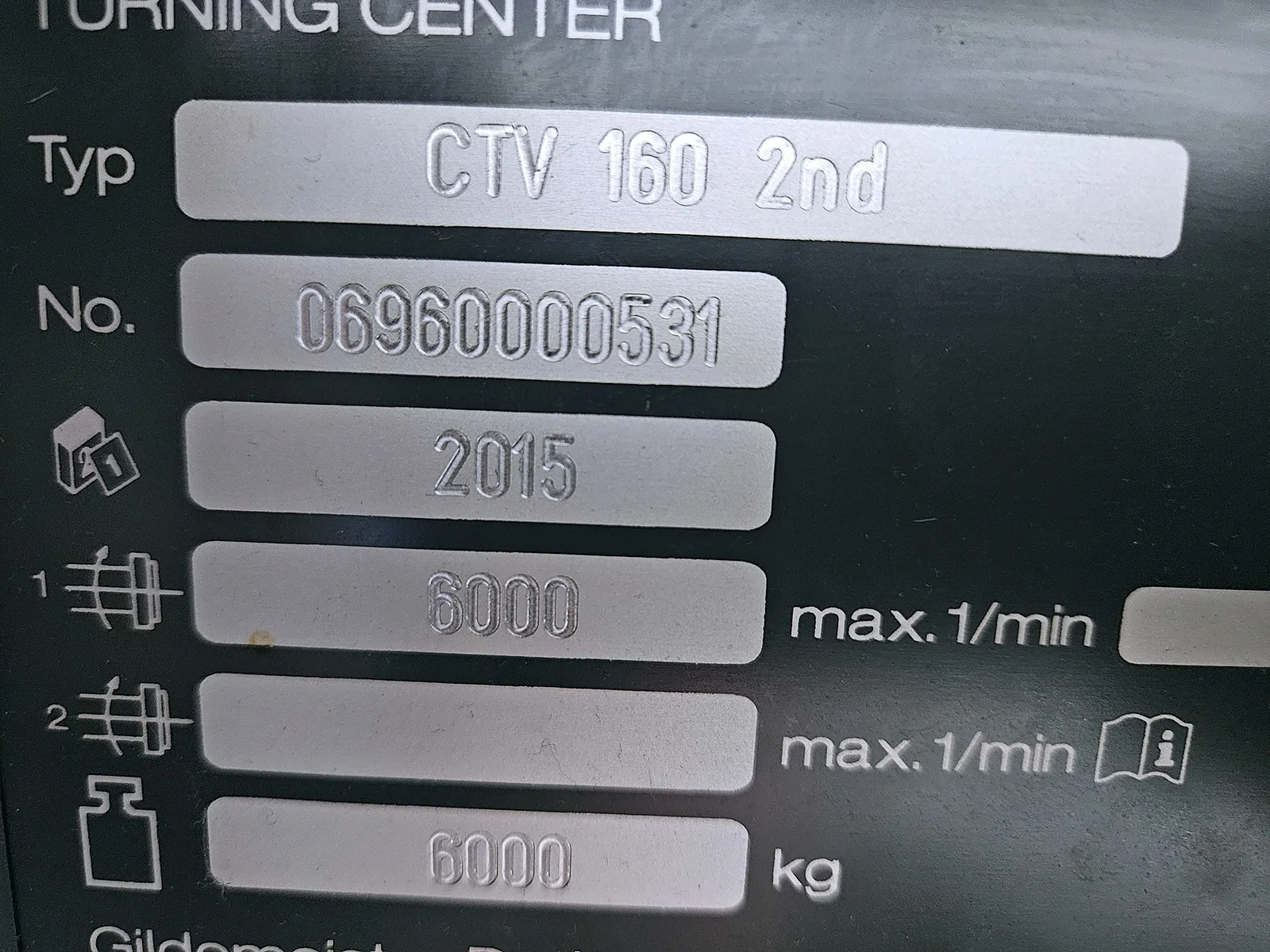 DMG Mori CTV 160 _3702260