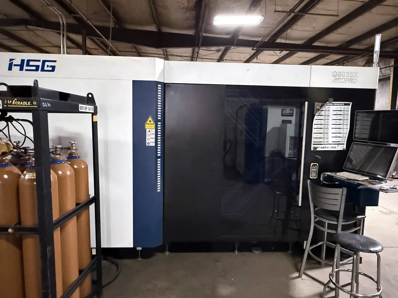 HSG G6025X-Pro 20kW Fiber Laser 8x20 Dual Tables_3737328