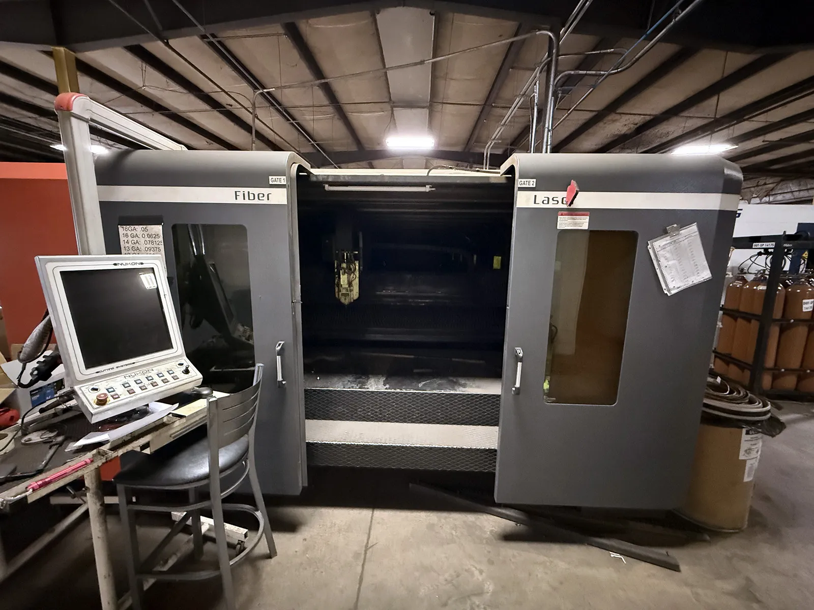 Nukon 12525 4kw Fiber Laser 8 x 40 Dual Tables_3737295