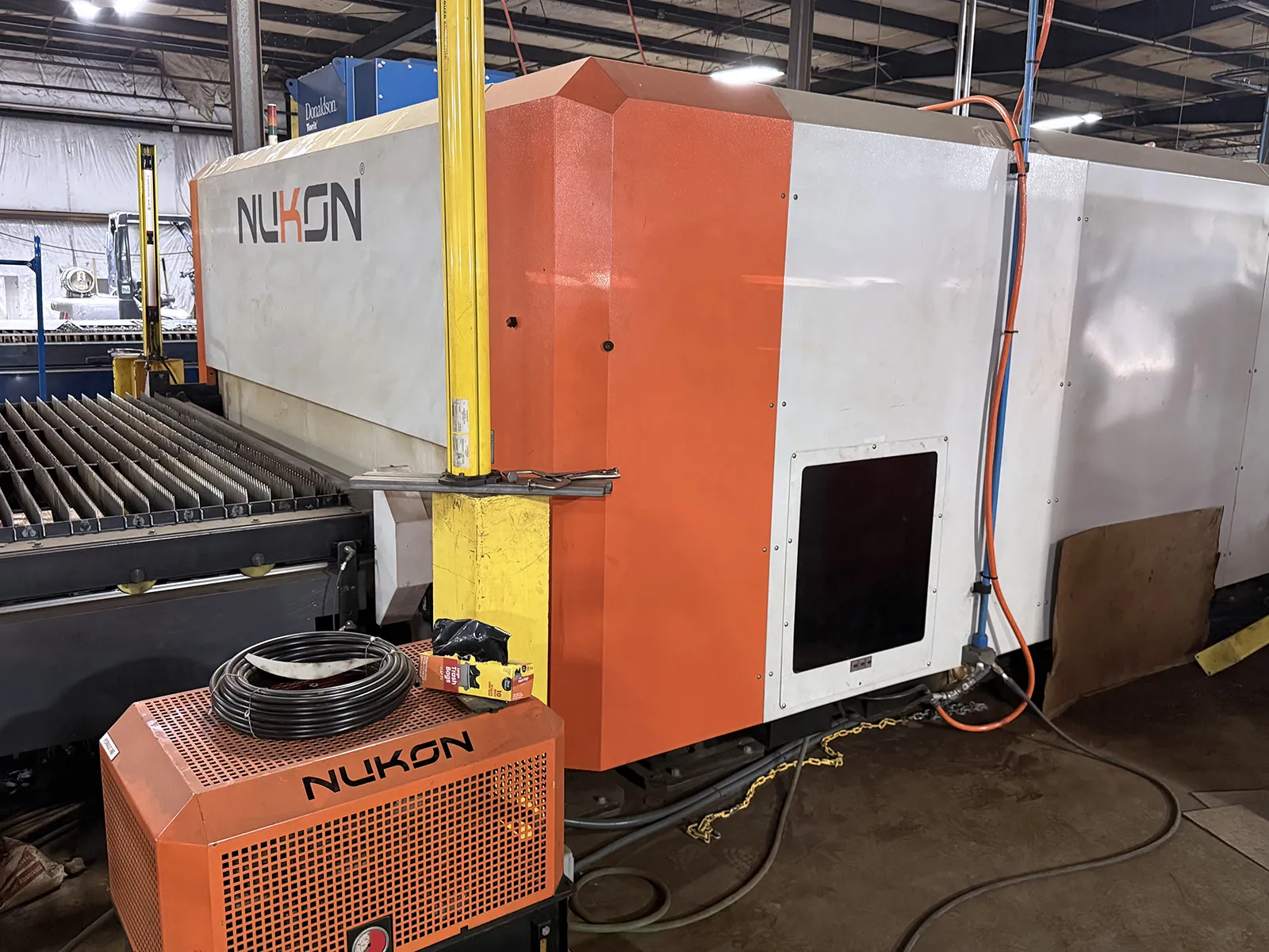 Nukon 12525 4kw Fiber Laser 8 x 40 Dual Tables_3737295