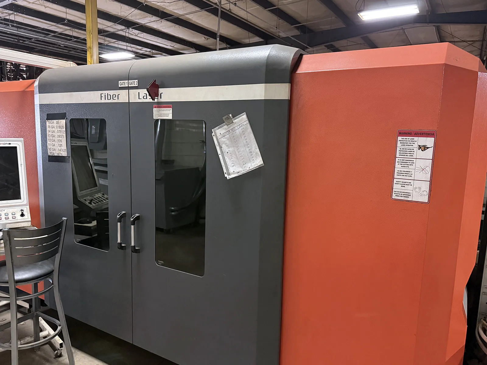 Nukon 12525 4kw Fiber Laser 8 x 40 Dual Tables_3737295