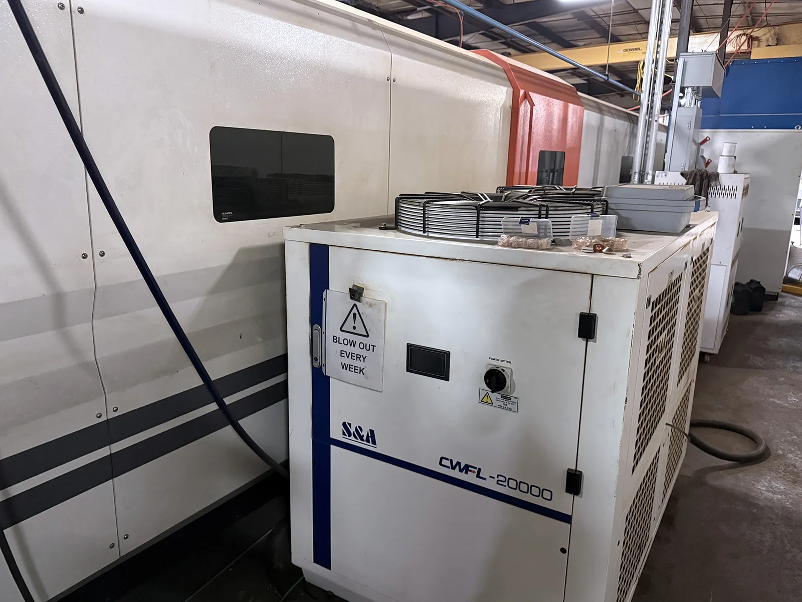 Nukon 12525 4kw Fiber Laser 8 x 40 Dual Tables_3737295