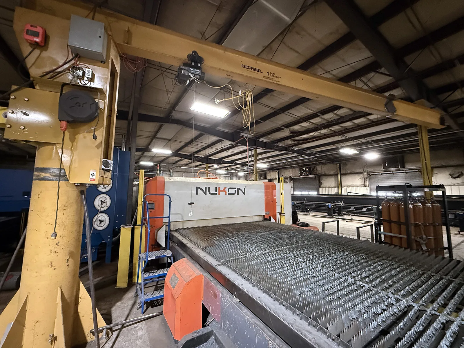 Nukon 12525 4kw Fiber Laser 8 x 40 Dual Tables_3737295