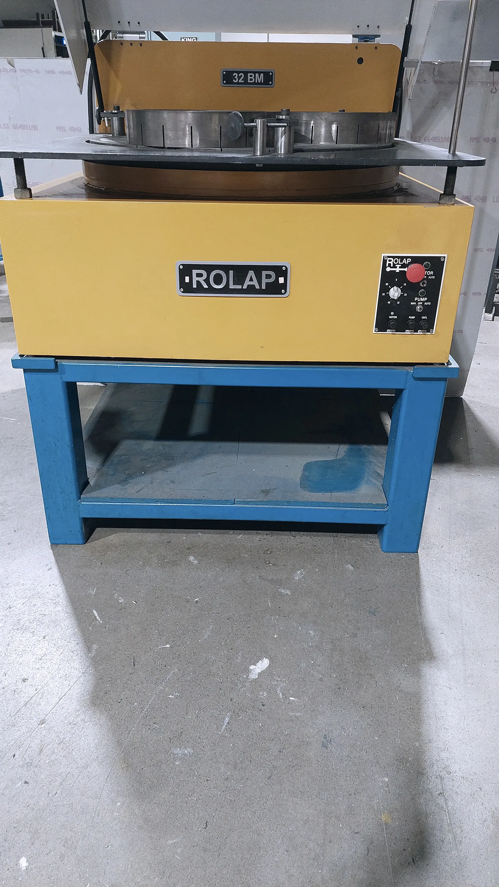 Rolap Model 32 BM Single Sided Lapping Machine_3765007