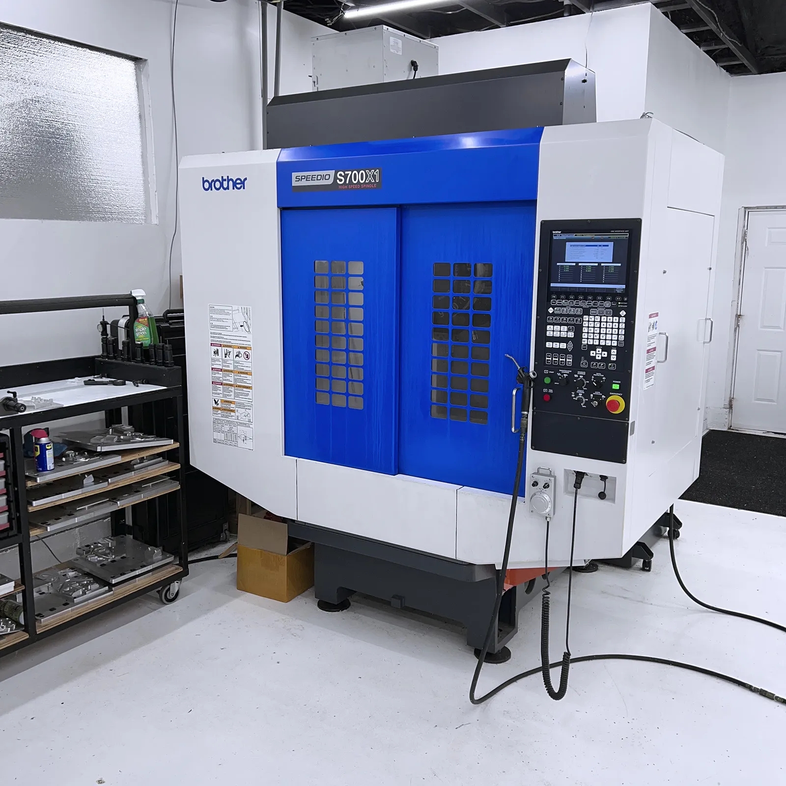 Brother Speedio S700X1 CNC Vertical Mill)_3766416