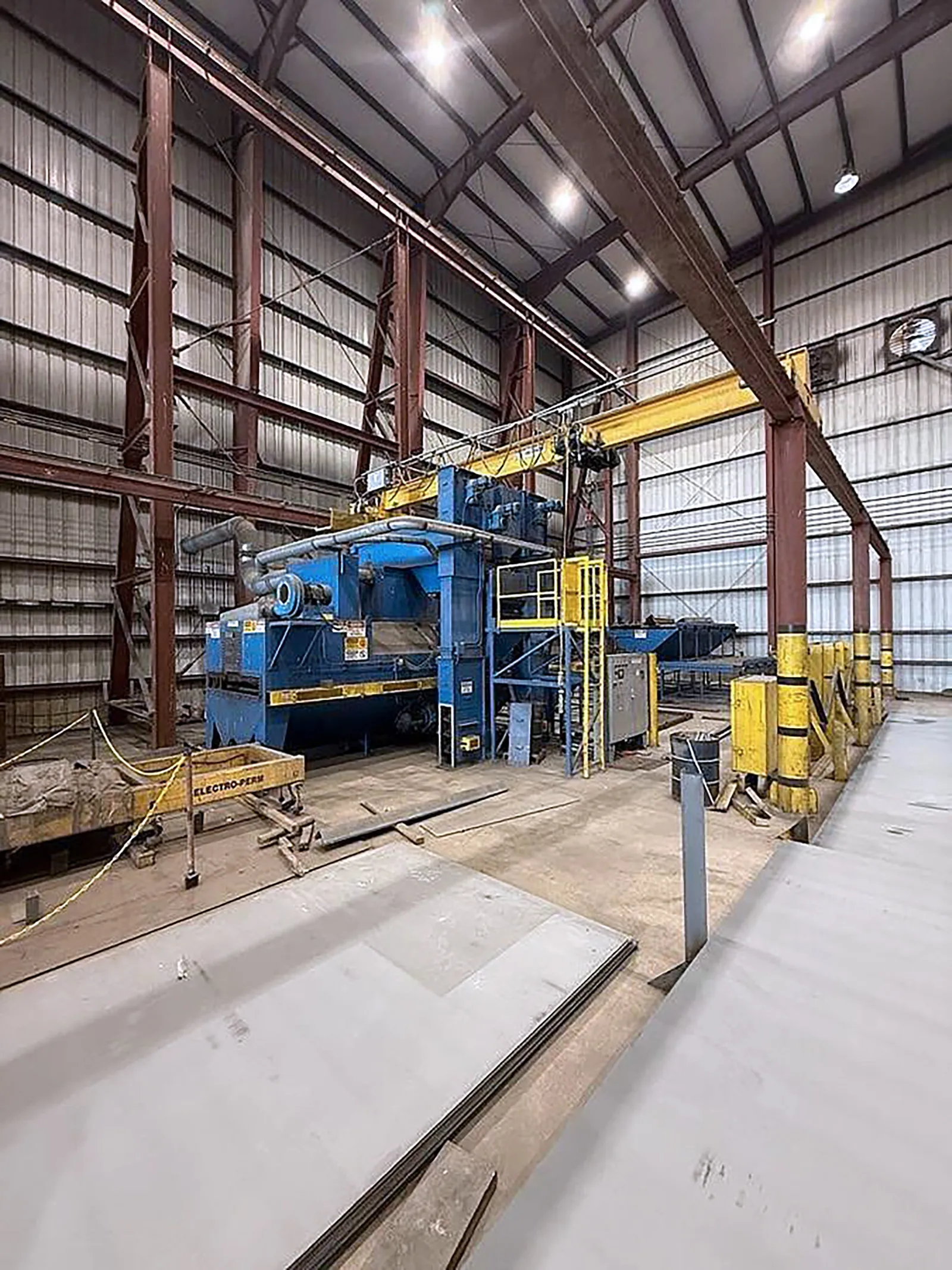 Wheelabrator 6 ft x 36 in Conveyor Blaster_3766920