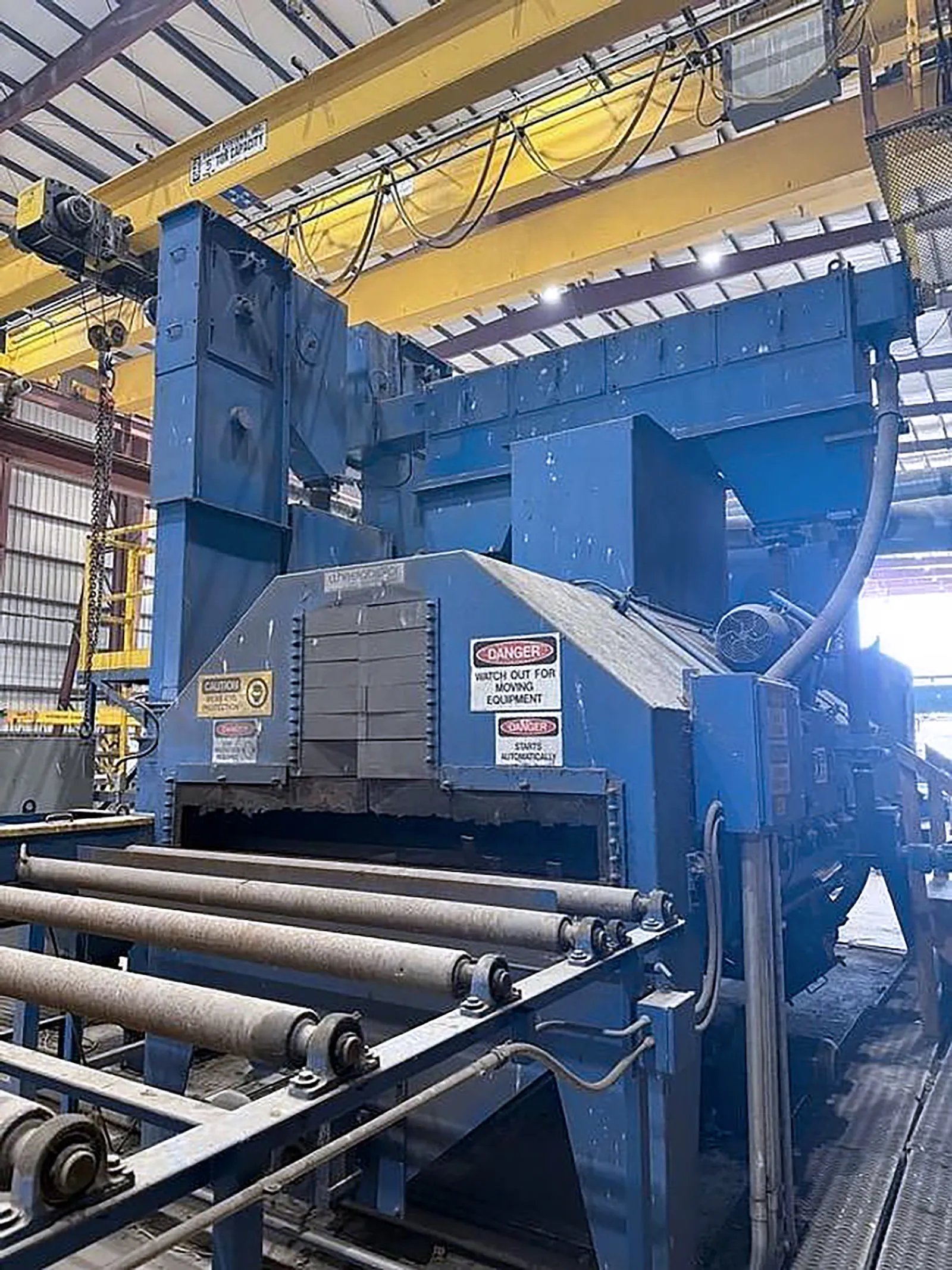 Wheelabrator 6 ft x 36 in Conveyor Blaster_3766920