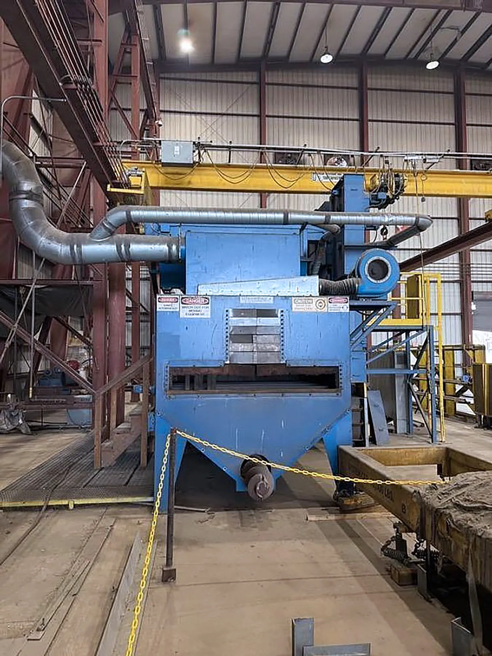 Wheelabrator 6 ft x 36 in Conveyor Blaster_3766920
