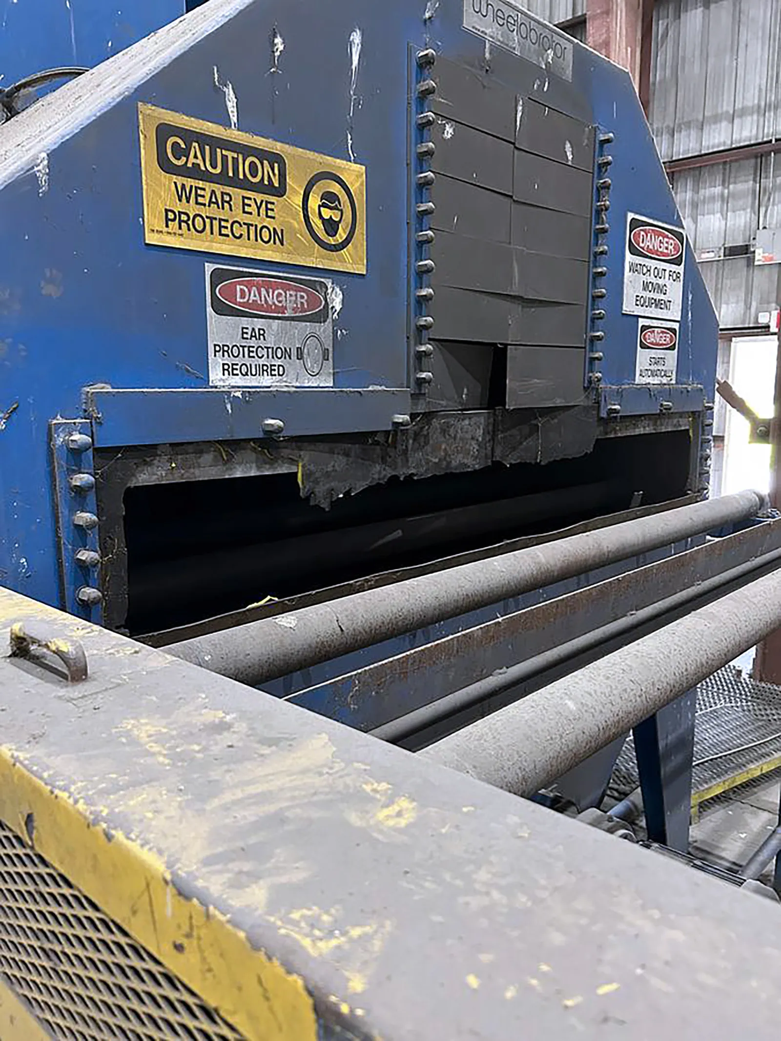 Wheelabrator 6 ft x 36 in Conveyor Blaster_3766920