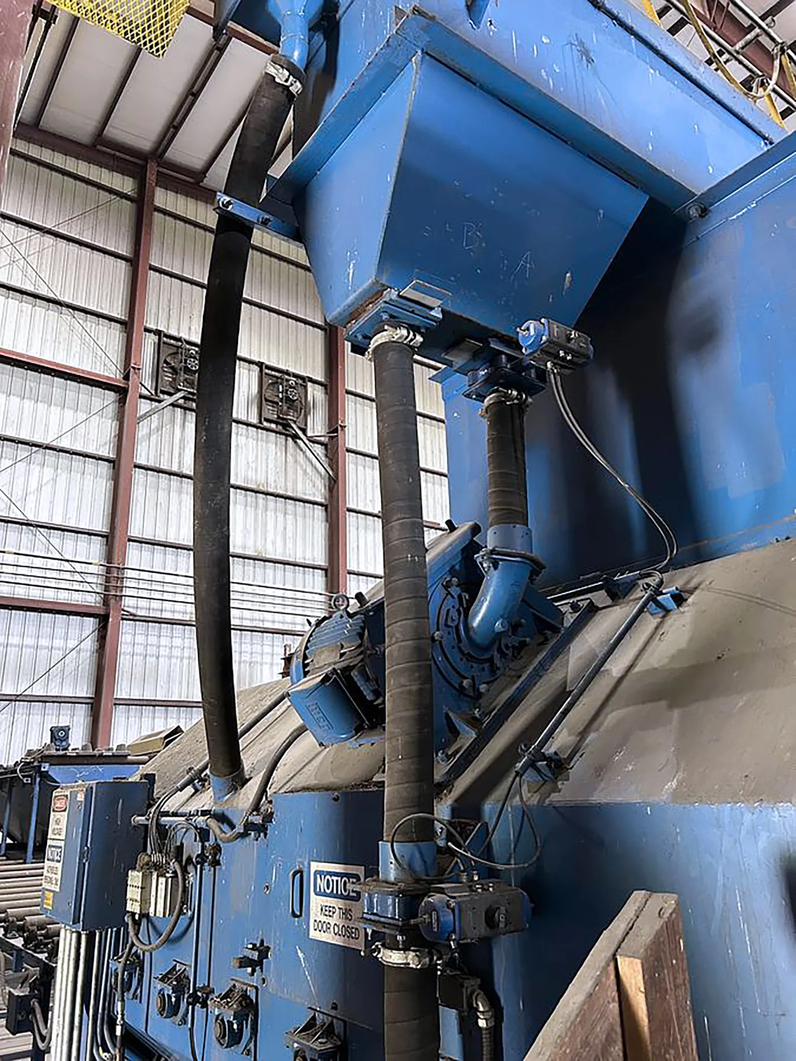 Wheelabrator 6 ft x 36 in Conveyor Blaster_3766920