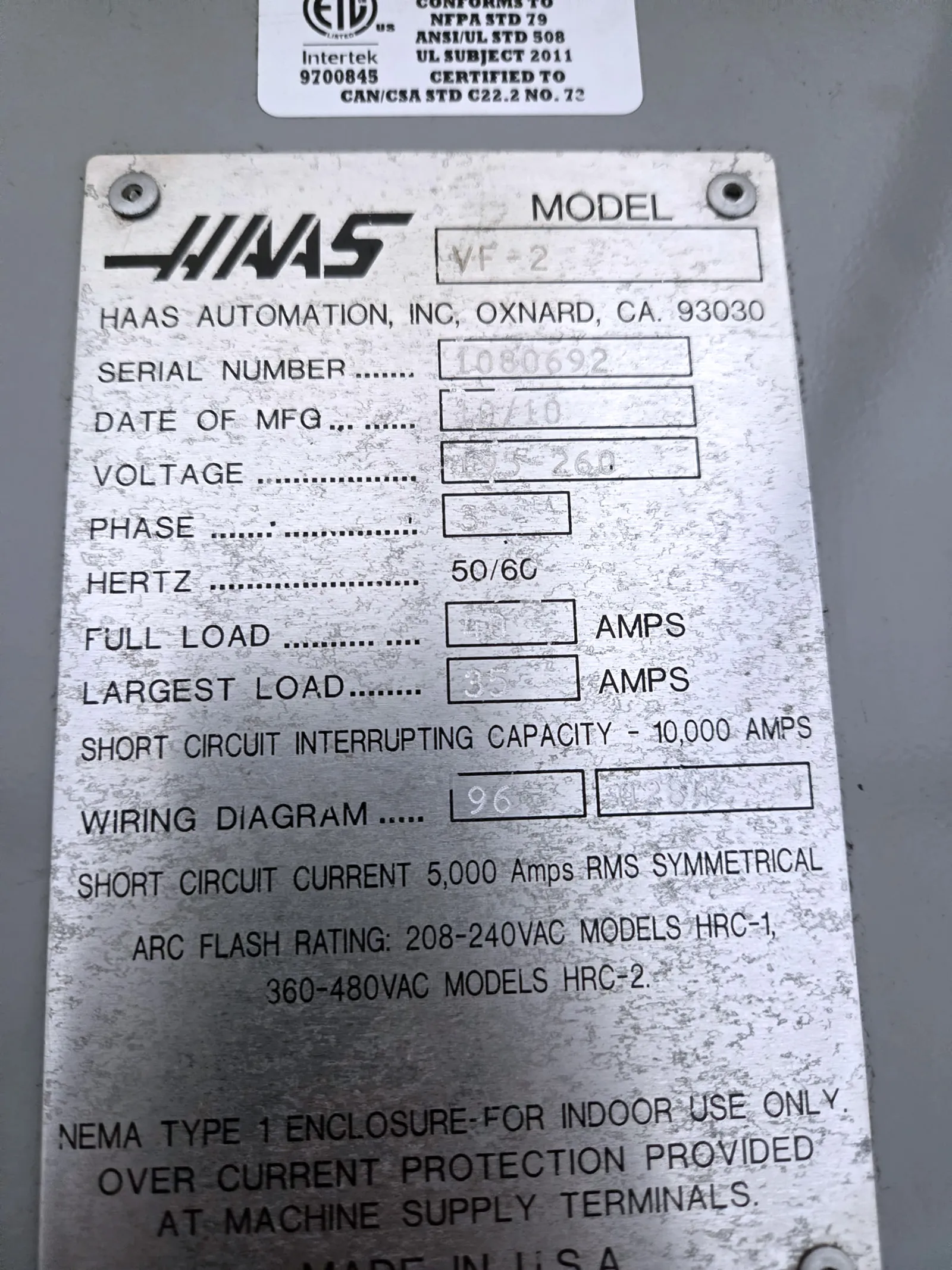 Haas VF-2_3763767