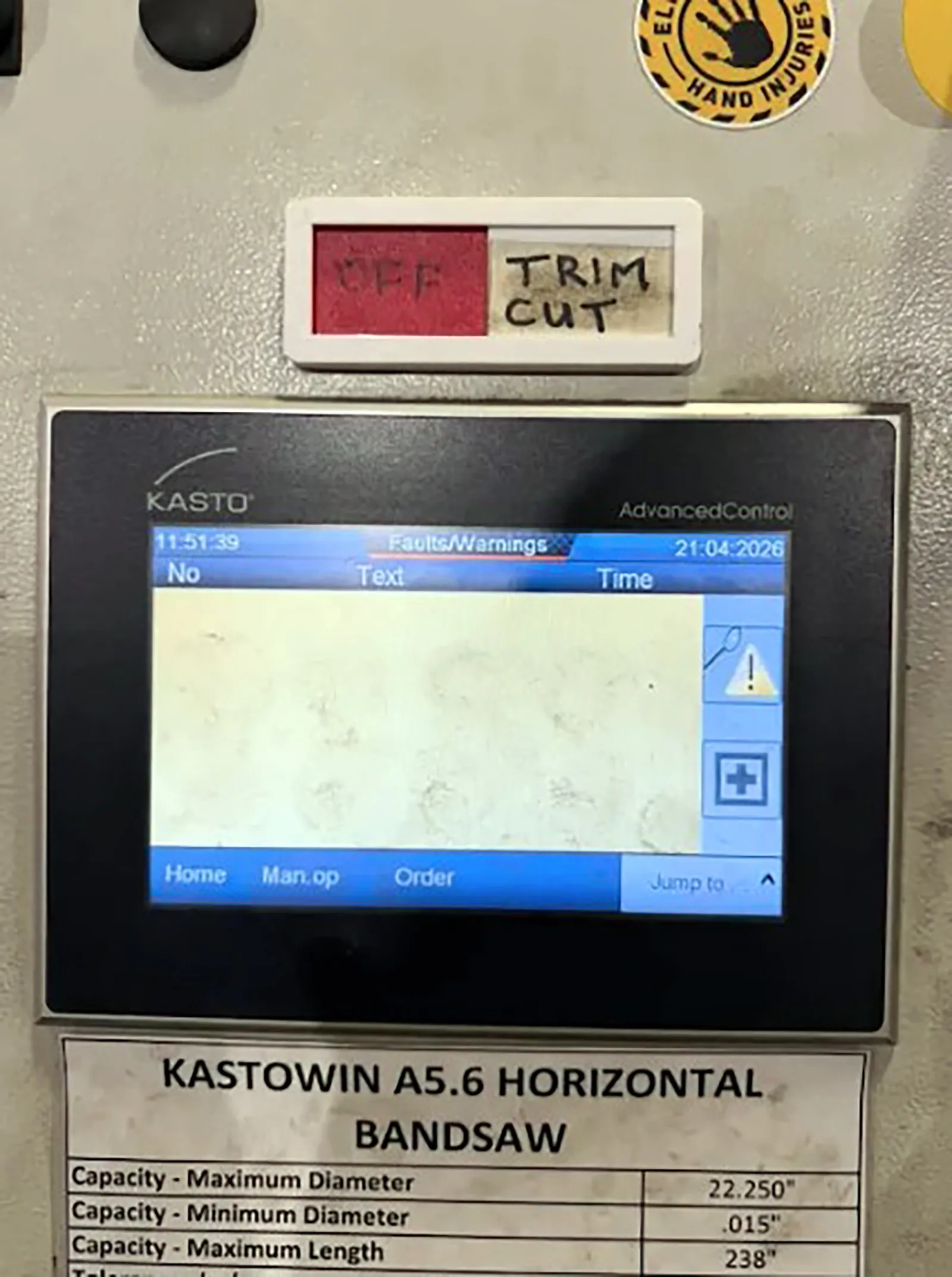 Kasto WIN A 5.6 w motorized infeed table_3749408