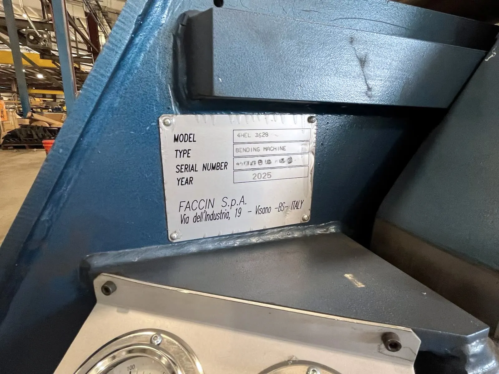 Faccin 4HEL-3628 2025 Bending Machine_3775636